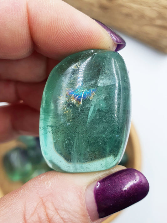 Fluorite Tumbles