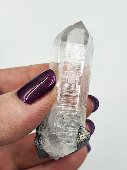 Himalayan Quartz with Tourmaline