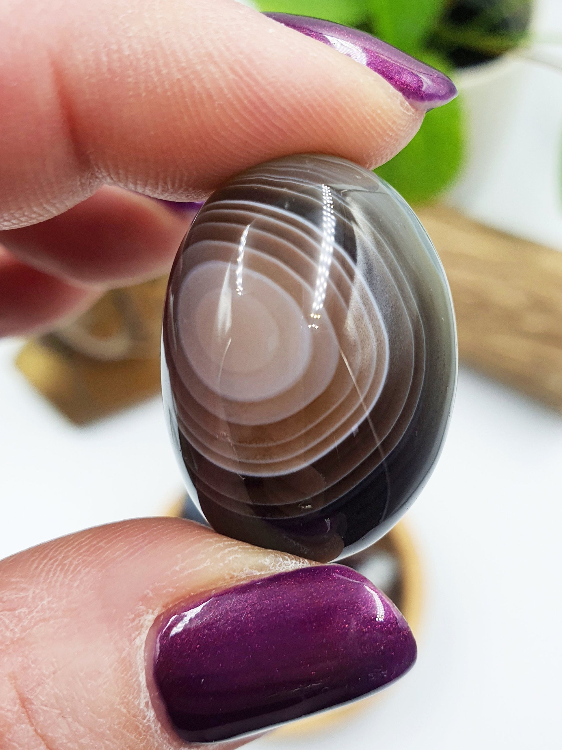 Banded Botswana Agate Tumbles