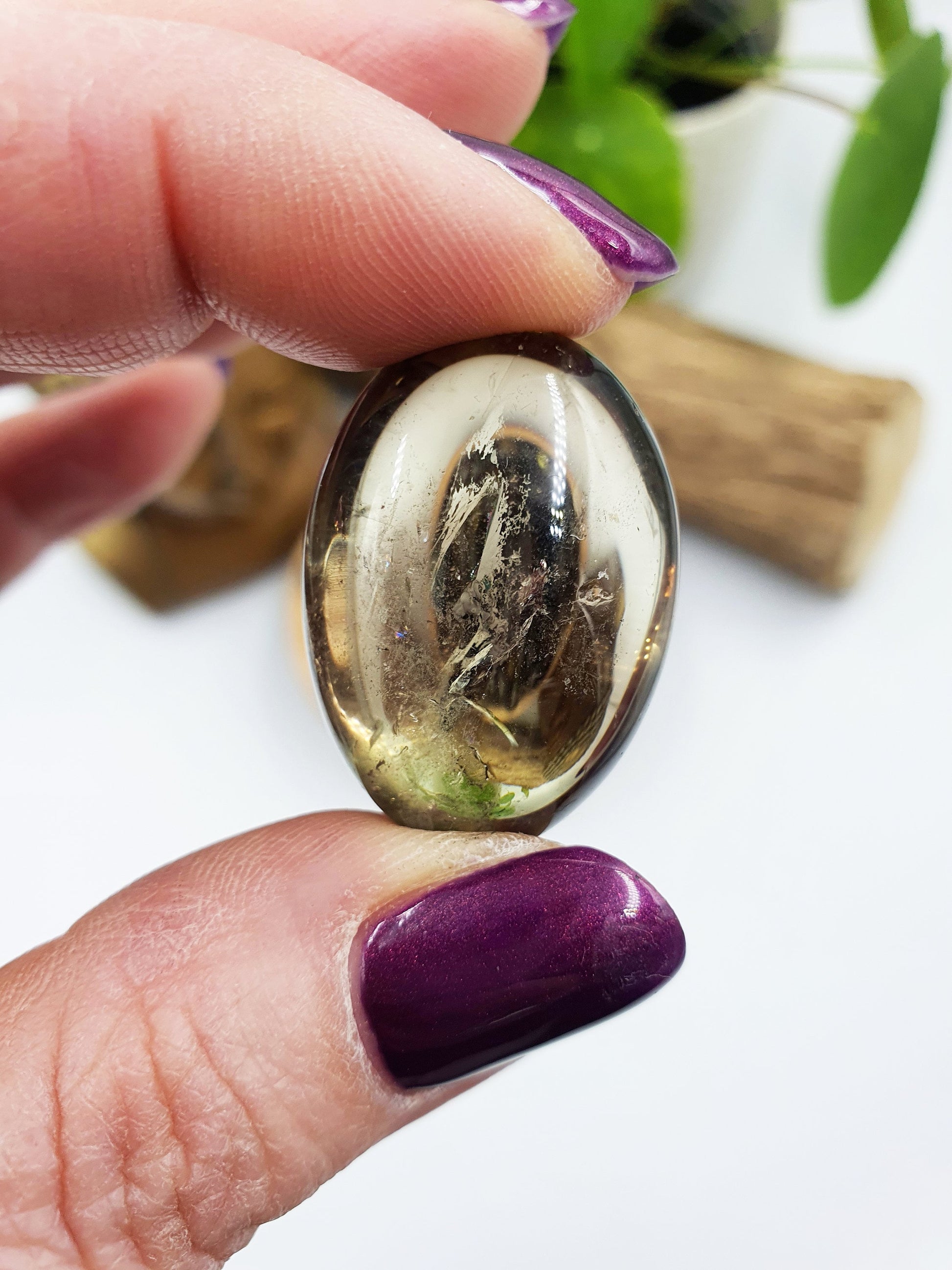 Smokey Citrine Tumbles