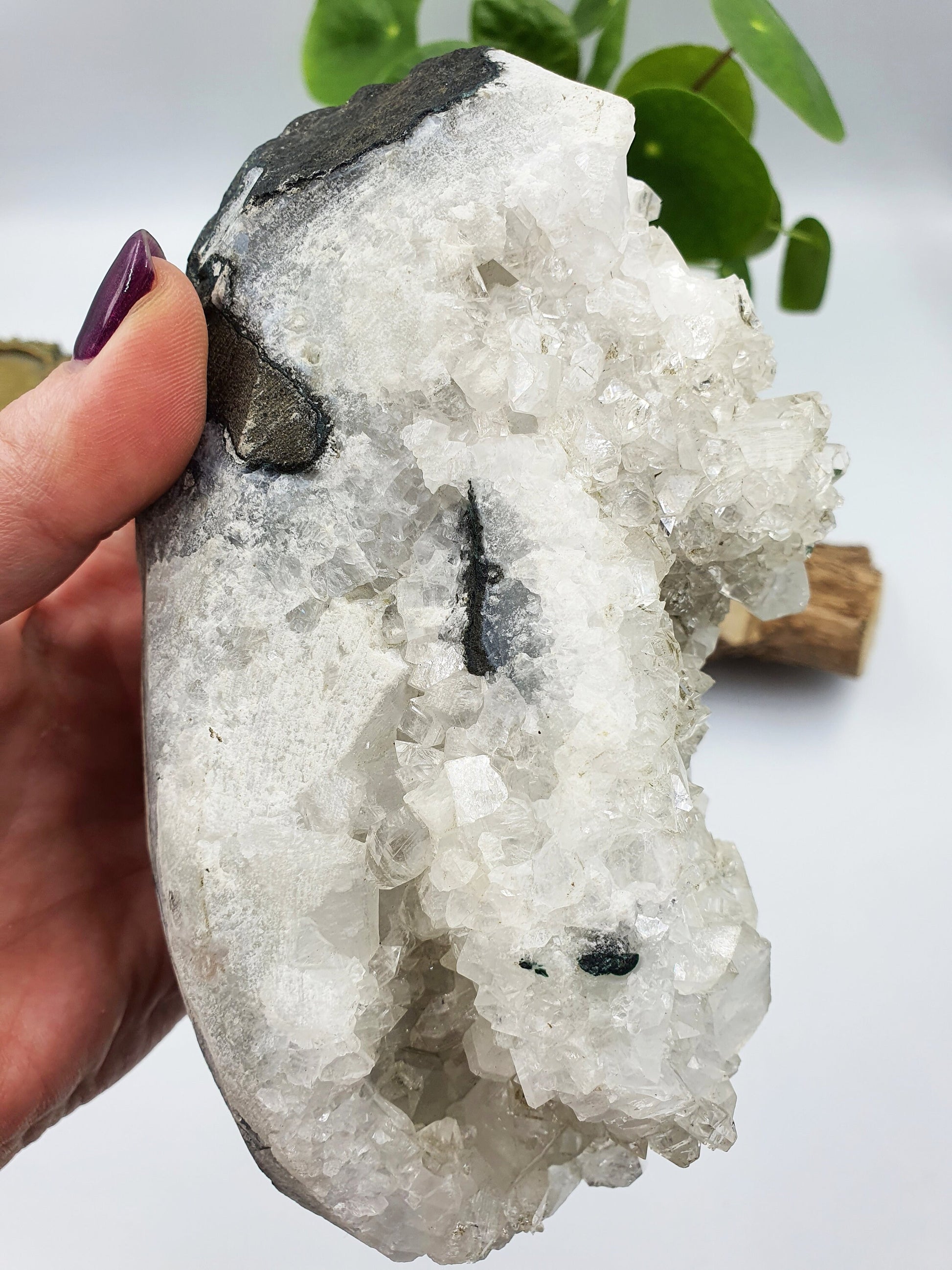 Large Apophyllite Crystal Raw Cluster Specimen - 1155g