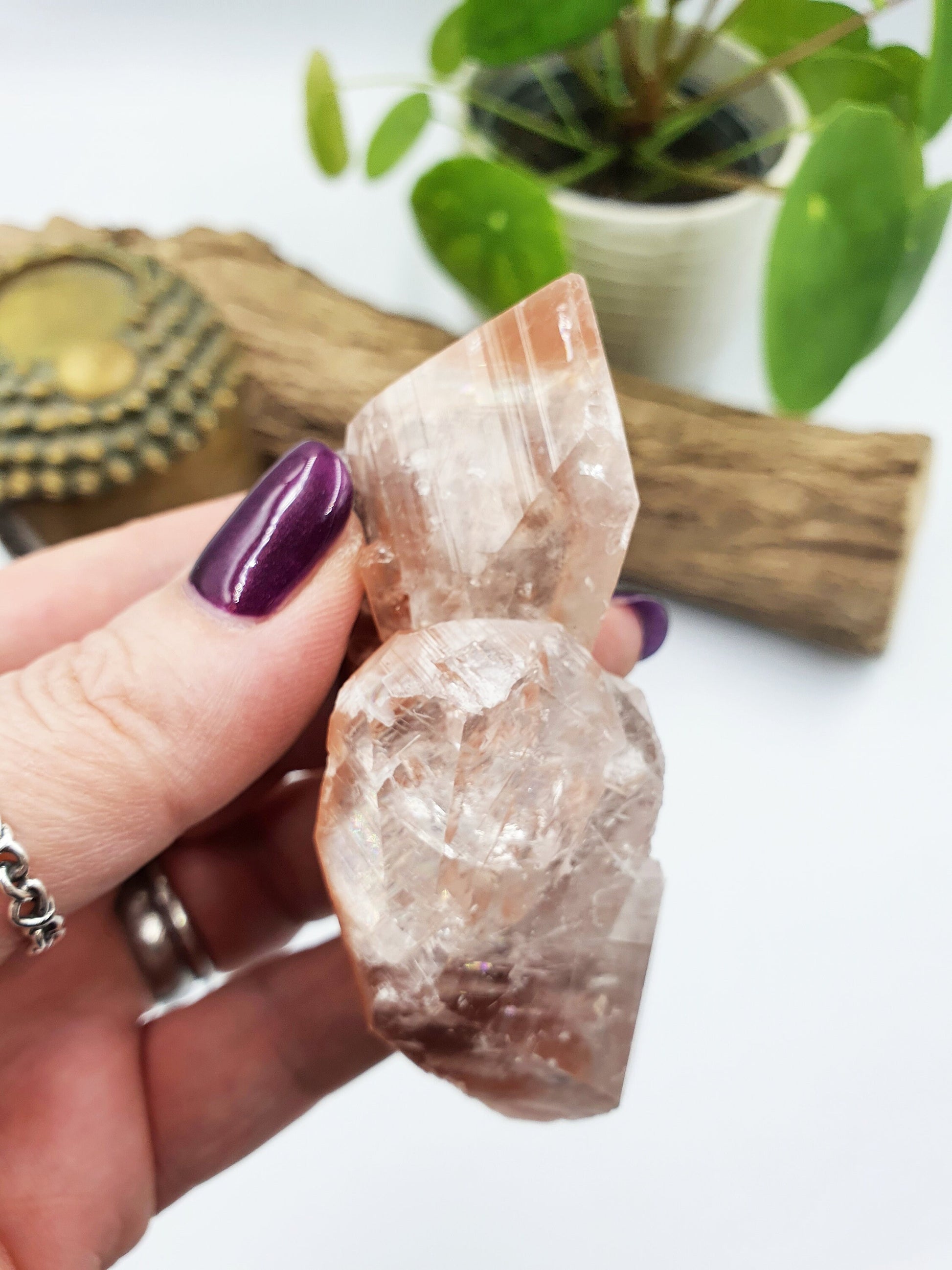 Diamond Calcite Specimen