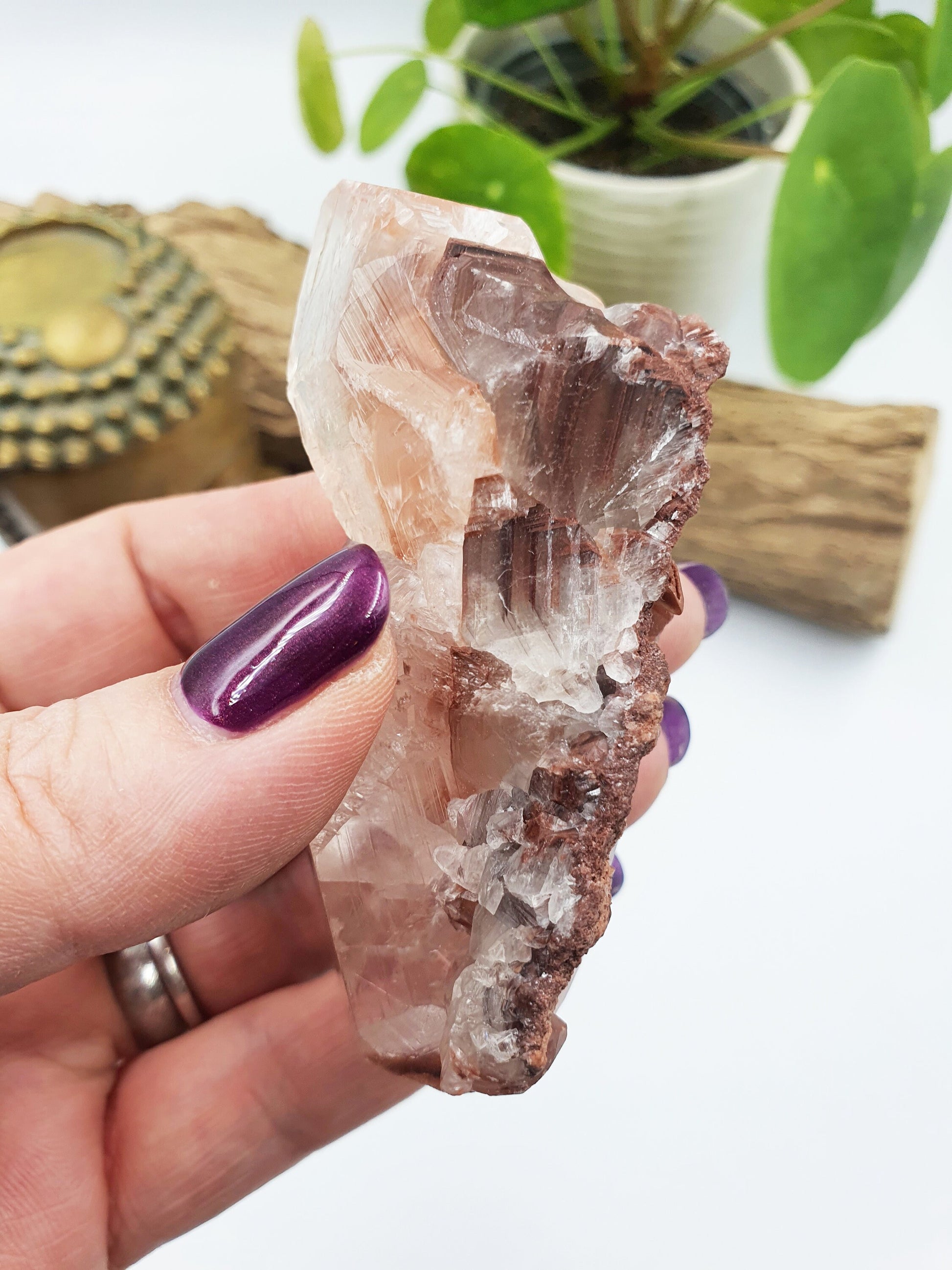 Diamond Calcite Specimen