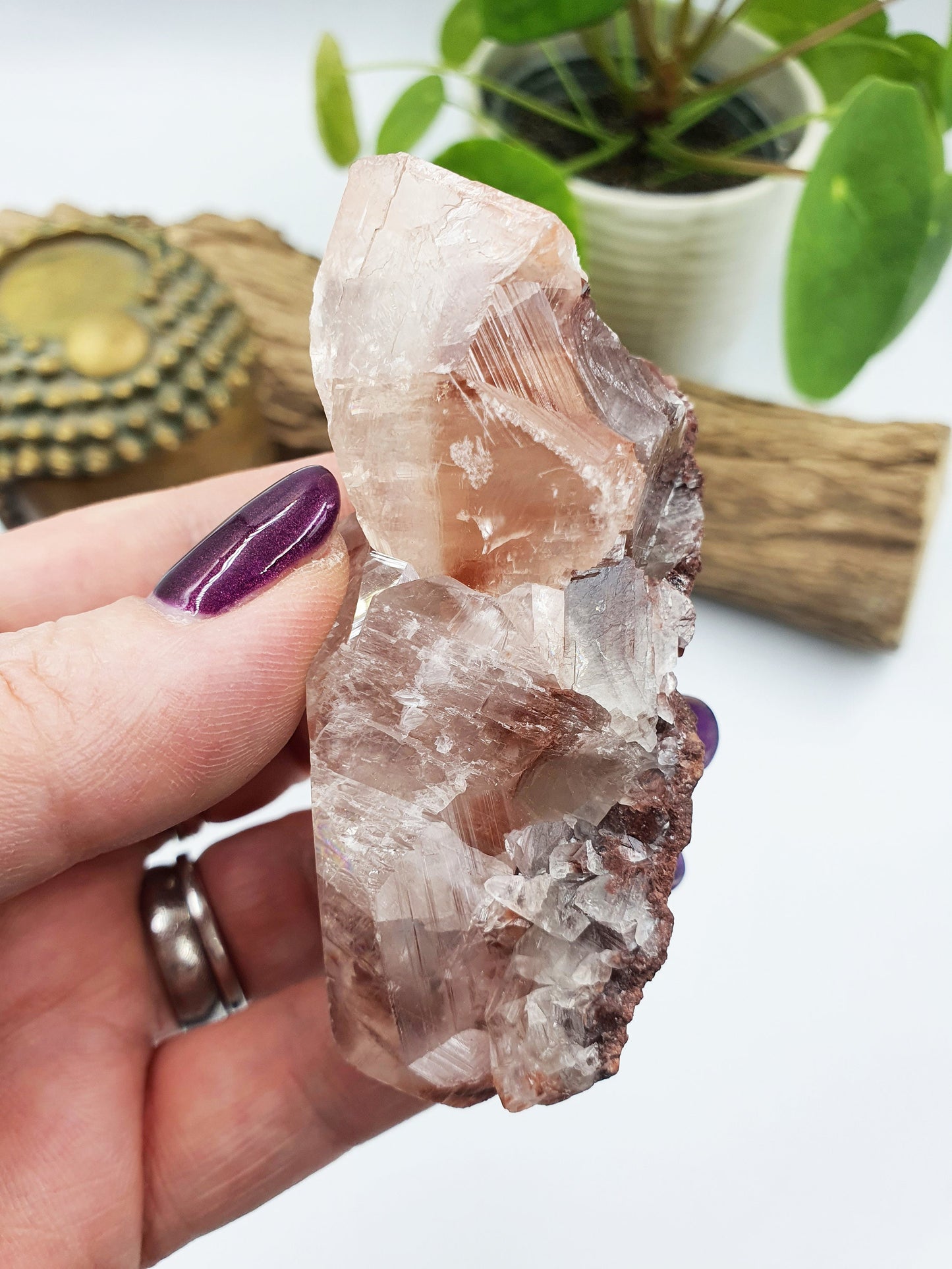 Diamond Calcite Specimen