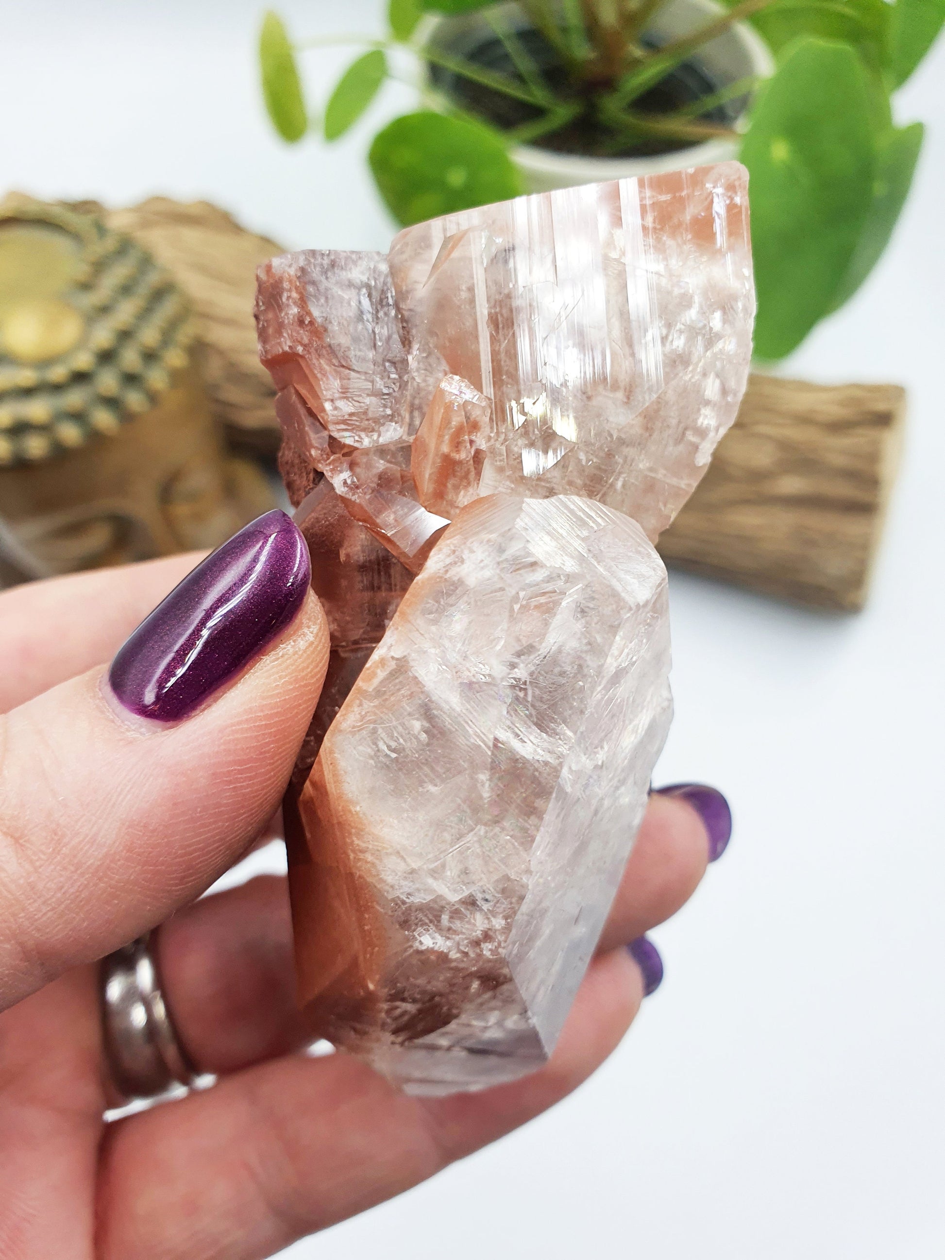 Diamond Calcite Specimen