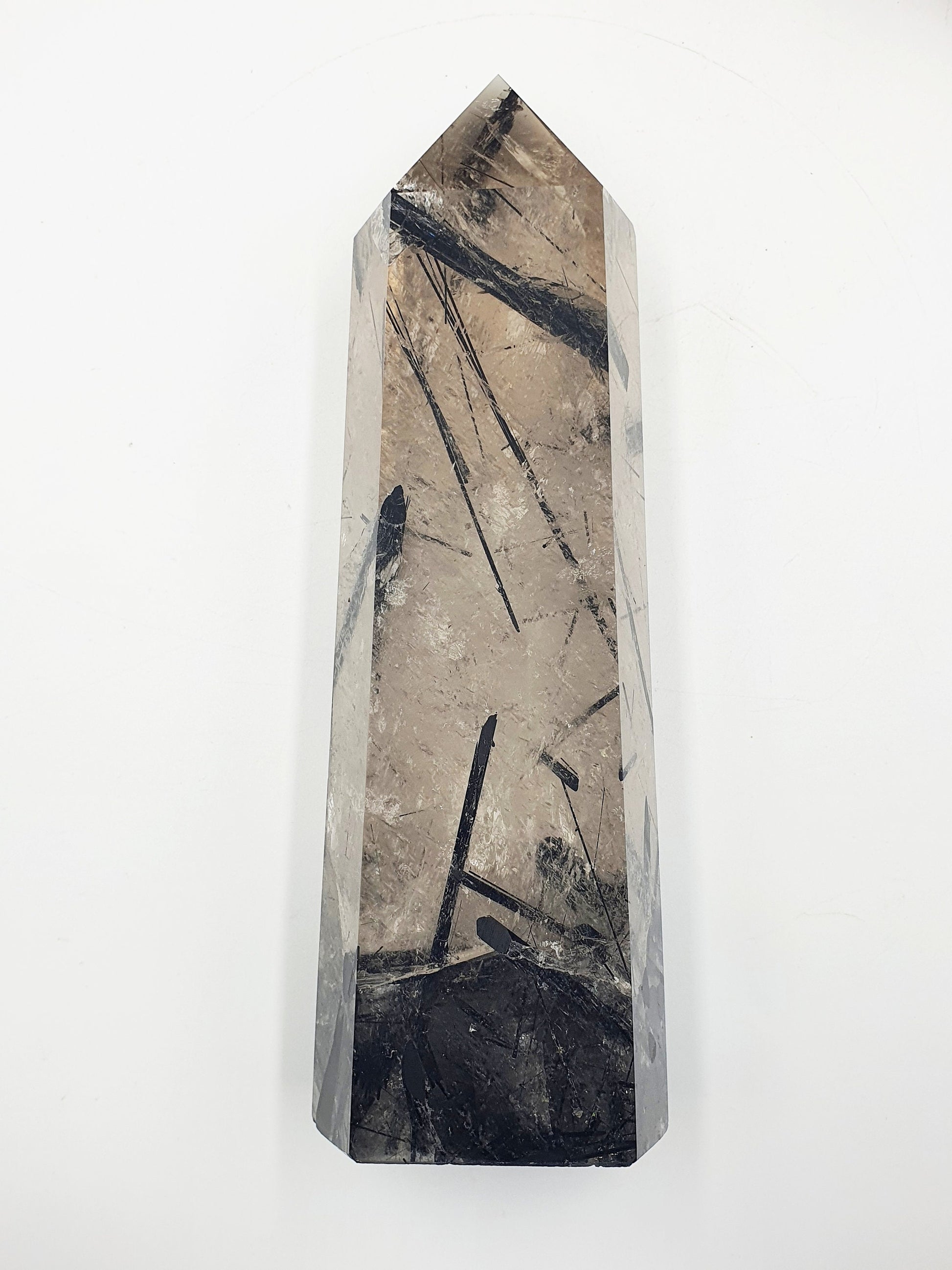 Large Tourmaline and Quartz Tower