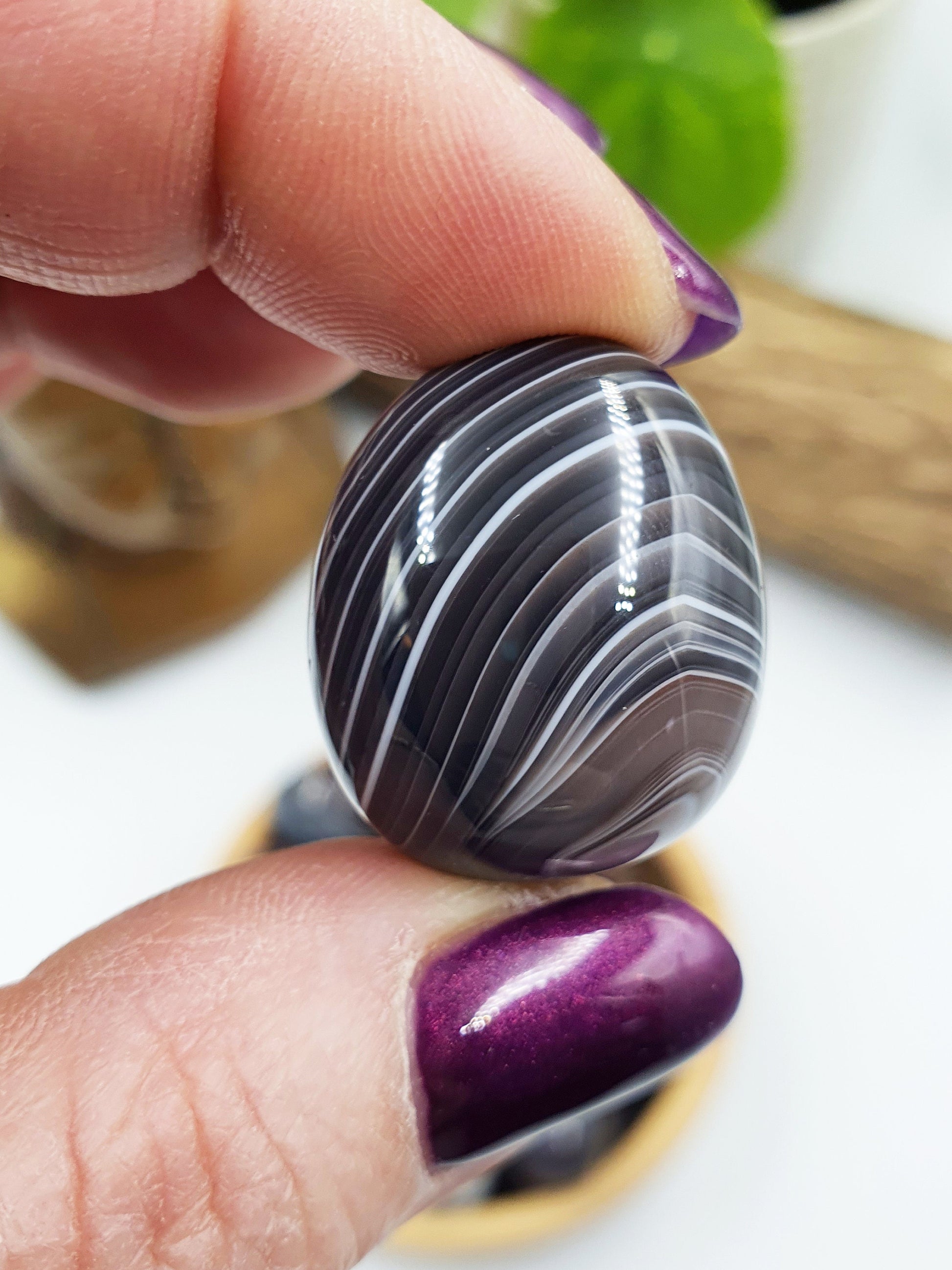 Banded Botswana Agate Tumbles