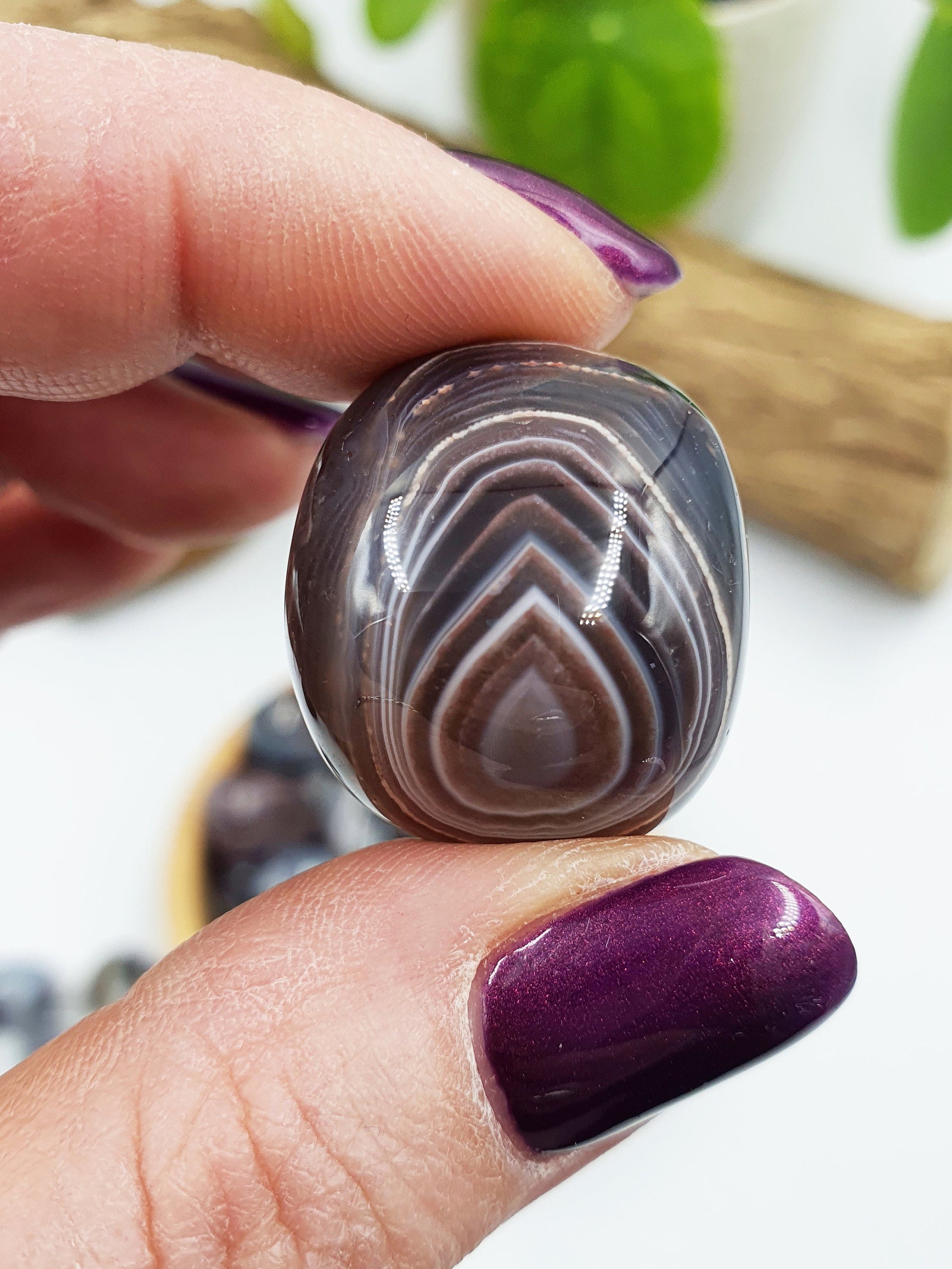 Banded Botswana Agate Tumbles