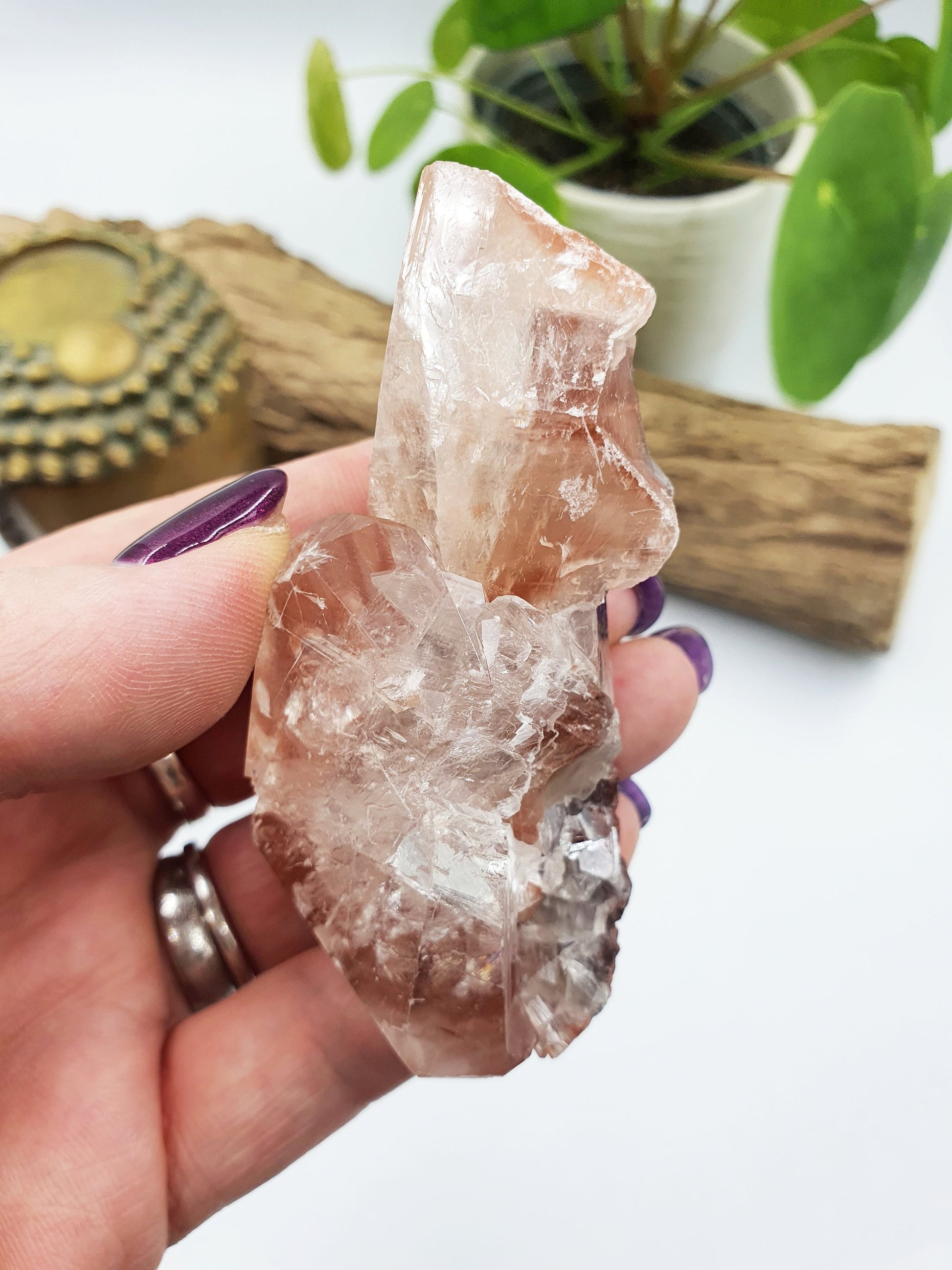 Diamond Calcite Specimen