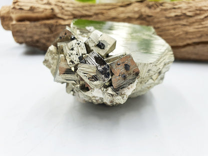 Large High Quality Pyrite Raw Cube Cluster