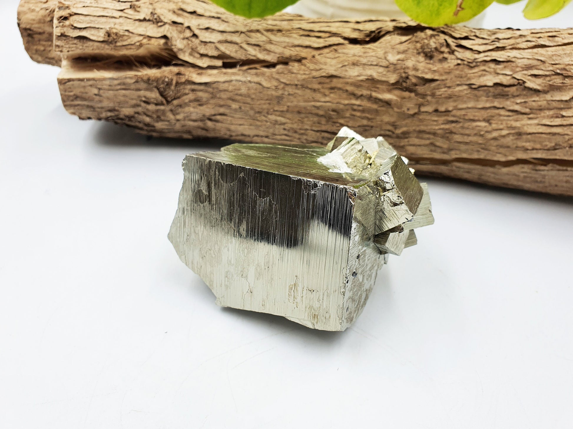 Large High Quality Pyrite Raw Cube Cluster
