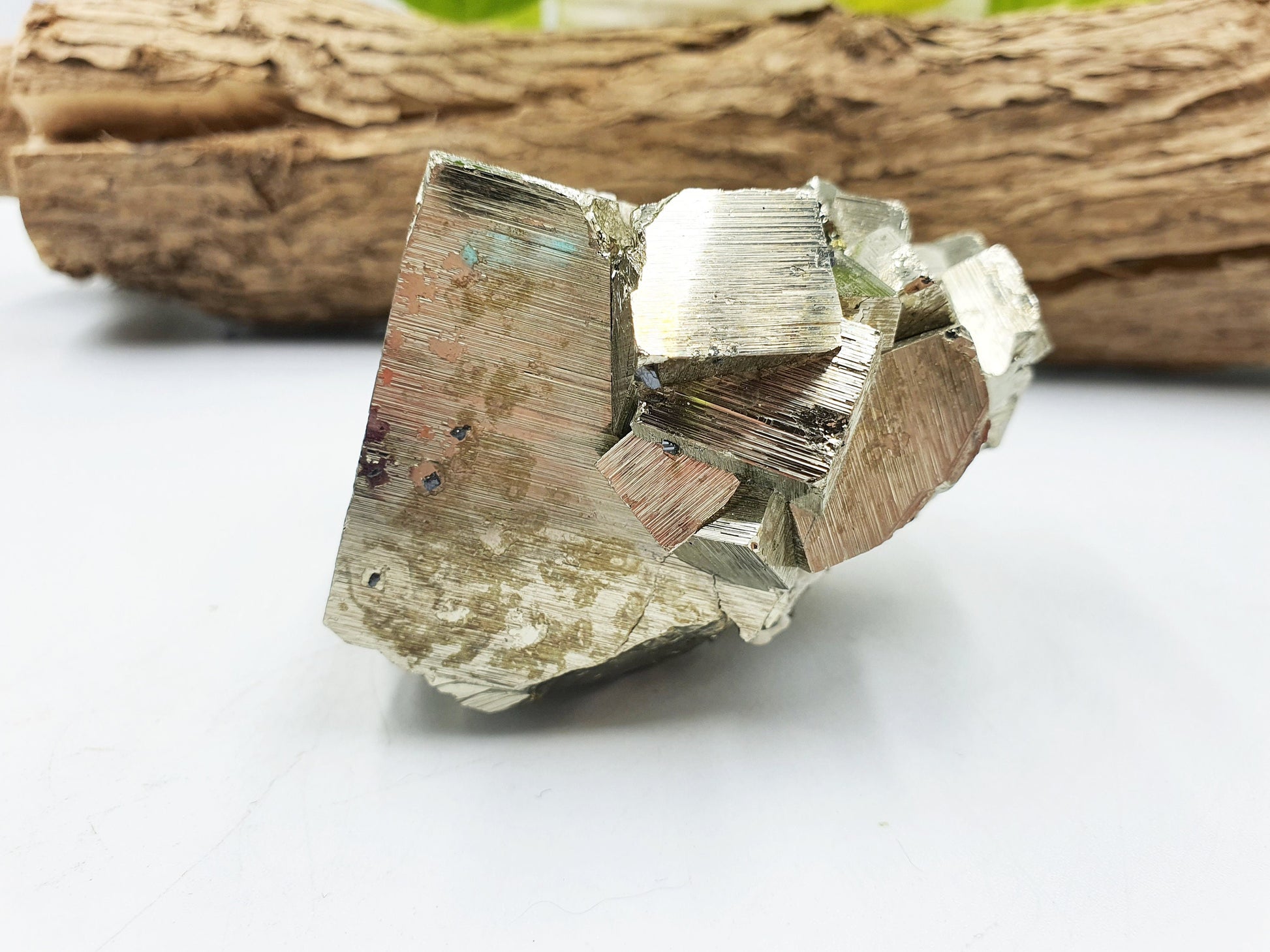 Large High Quality Pyrite Raw Cube Cluster