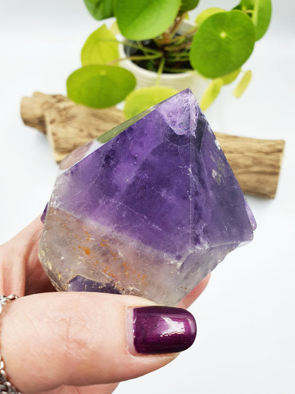 Amethyst Root Polished Point