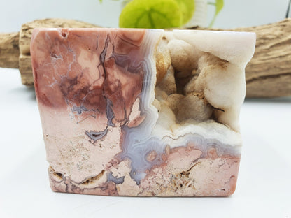 Pink Agate Cube