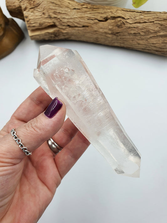 Rare Large Lemurian Seed Quartz DT