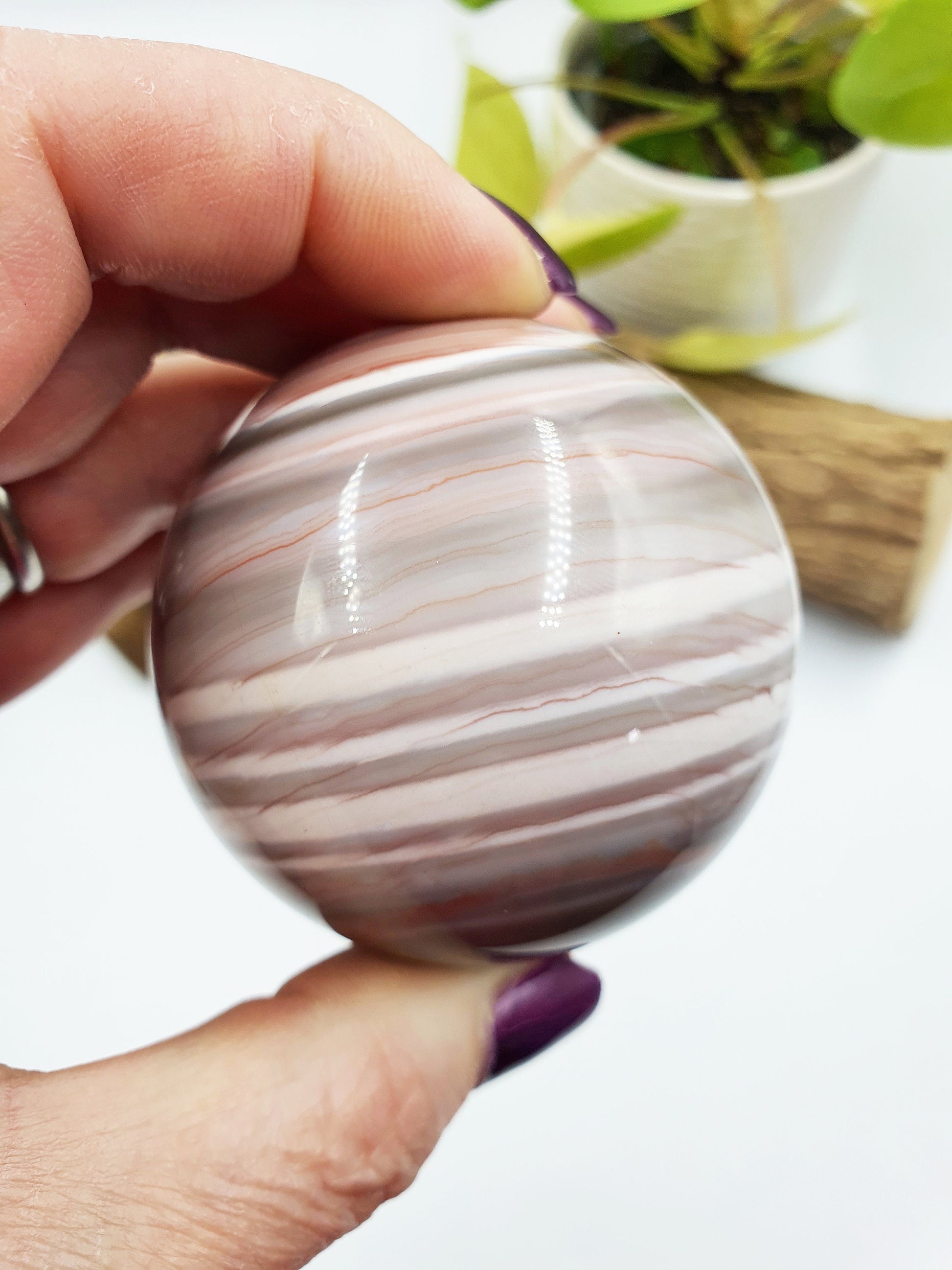 Botswana Agate Sphere