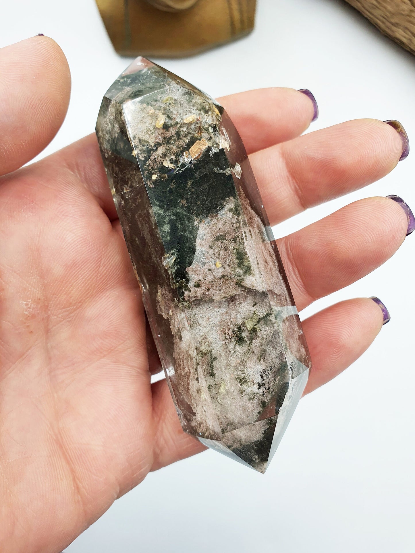 Garden Quartz (Lodolite) DT