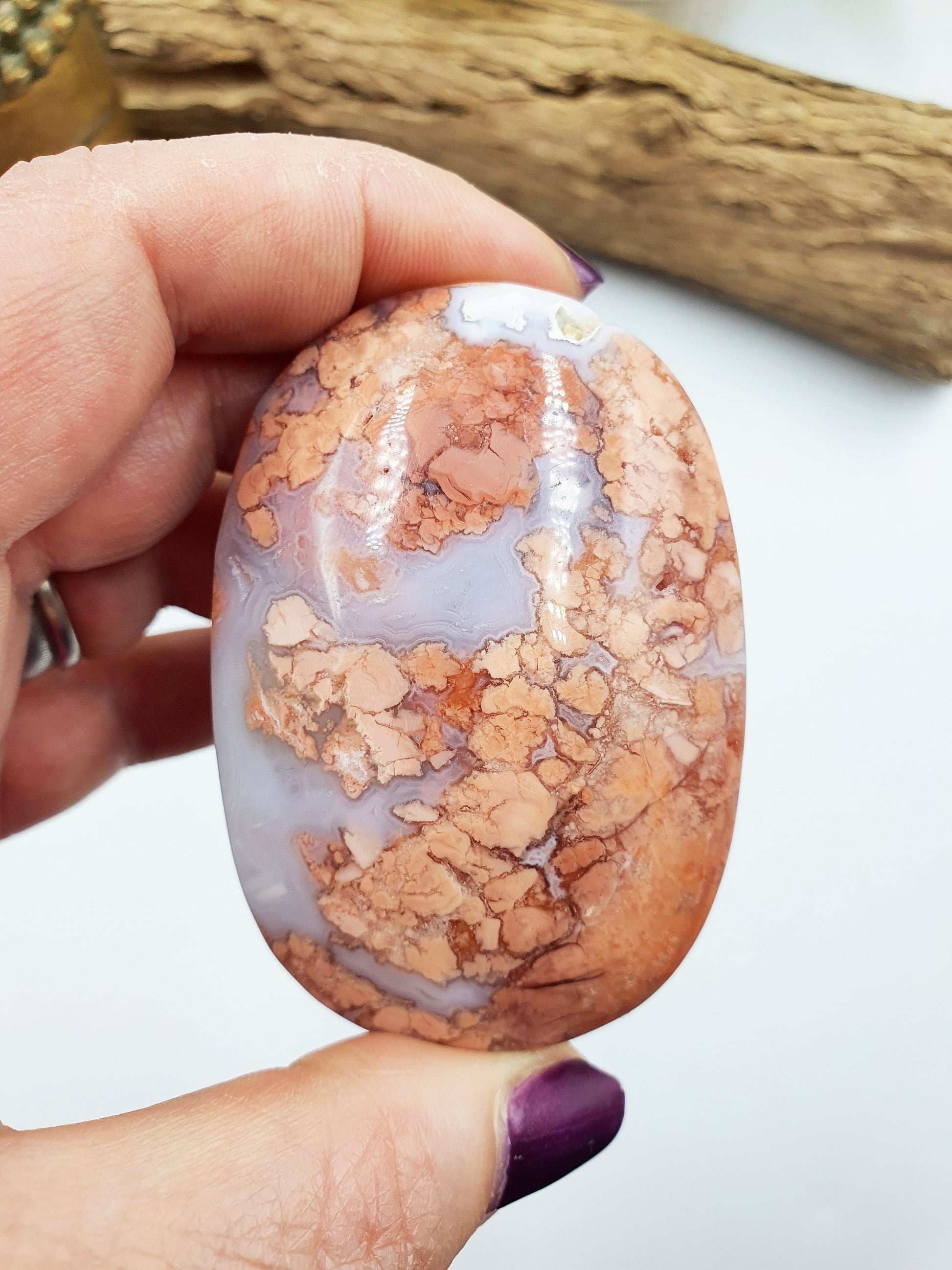 Large Pink Agate Palm