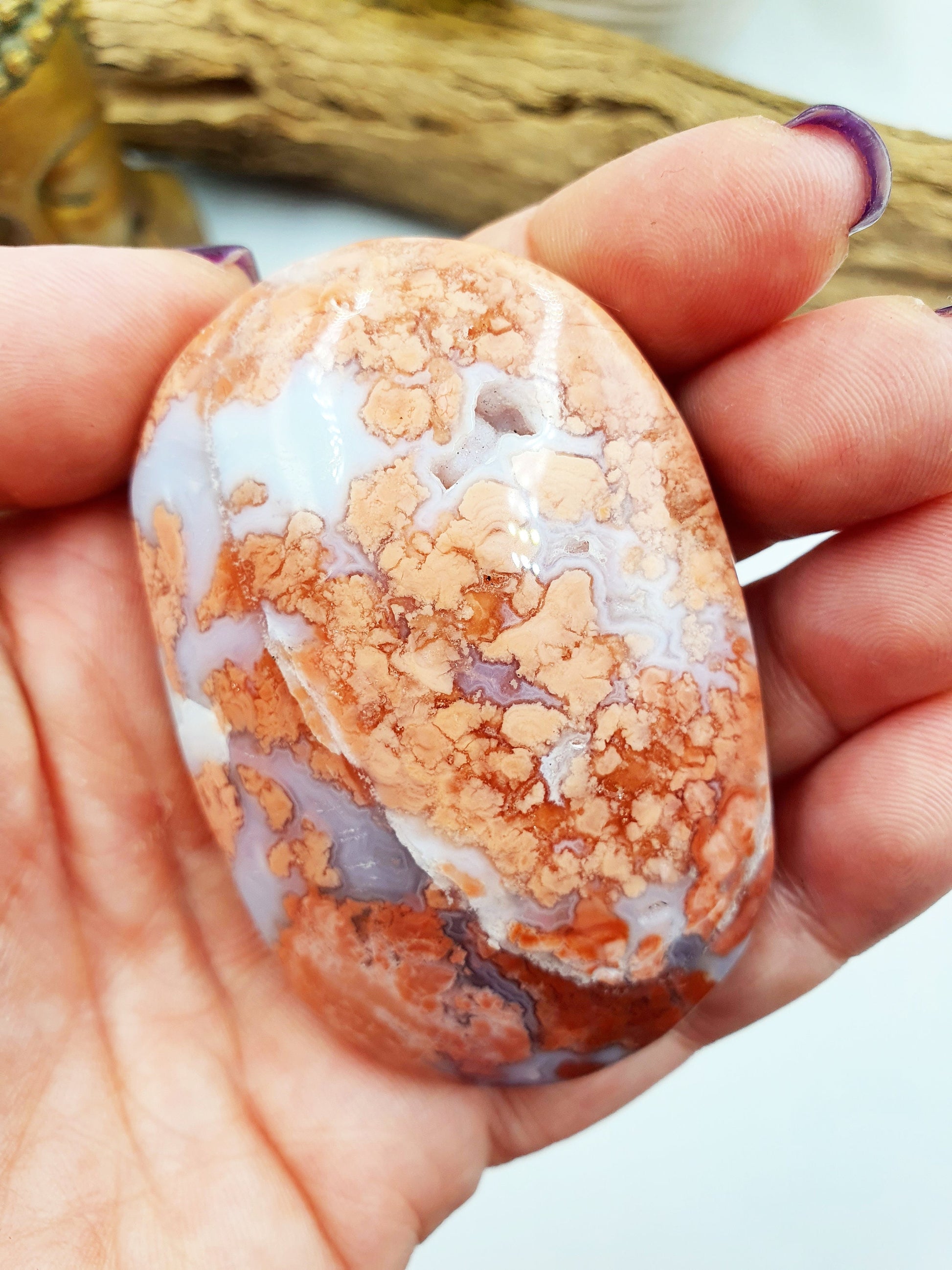 Large Pink Agate Palm