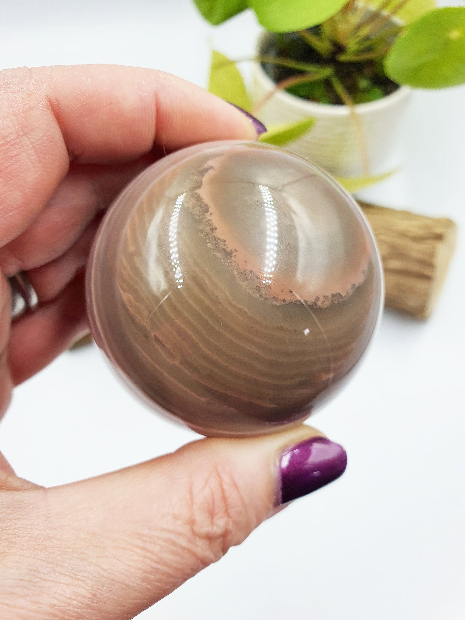 Botswana Agate Sphere