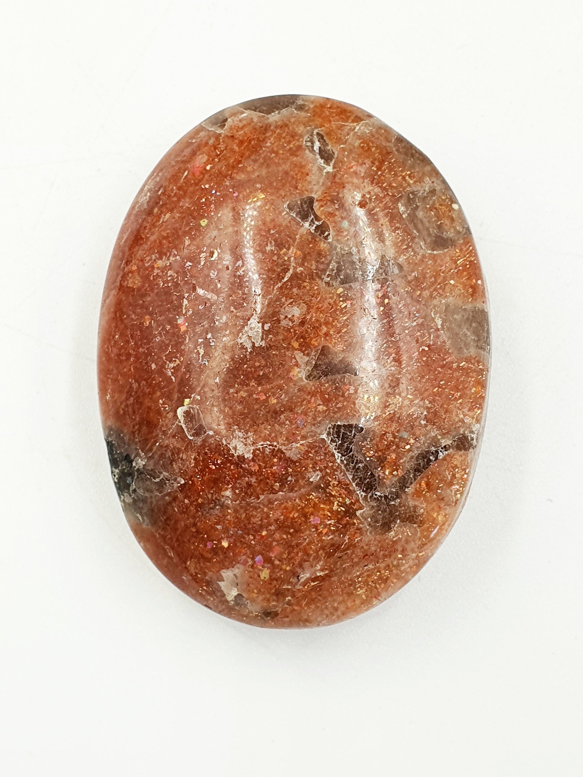 Large High Grade Flashy Sunstone Palm