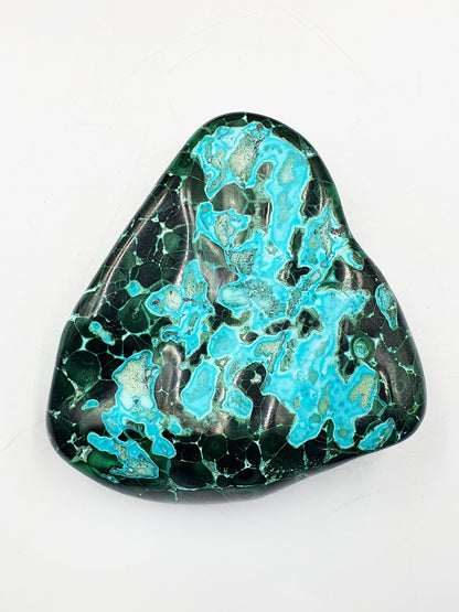 Polished Chrysocolla & Malachite Specimen