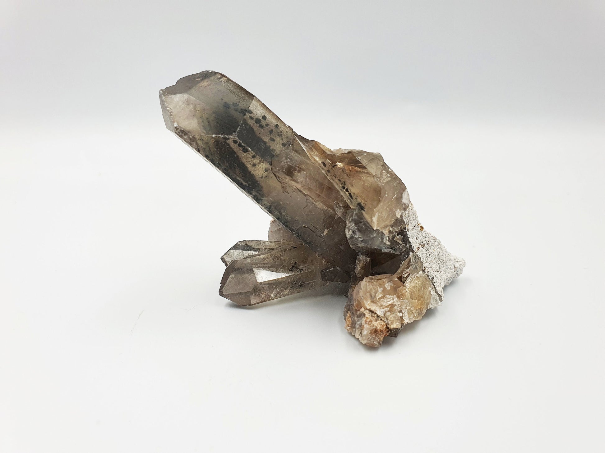 Smoky Quartz Raw Crystal Cluster