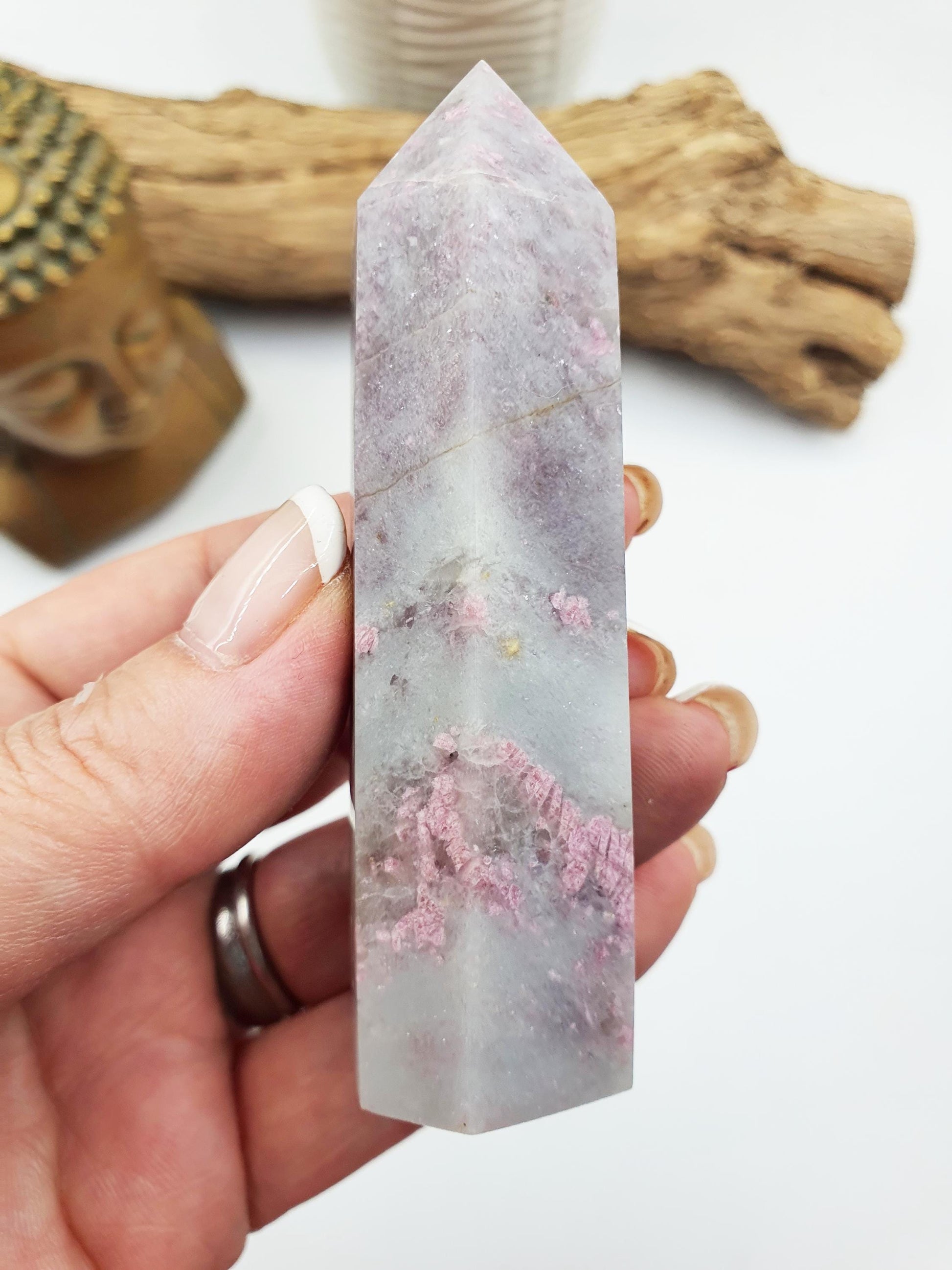 Plum Blossom Tourmaline Tower