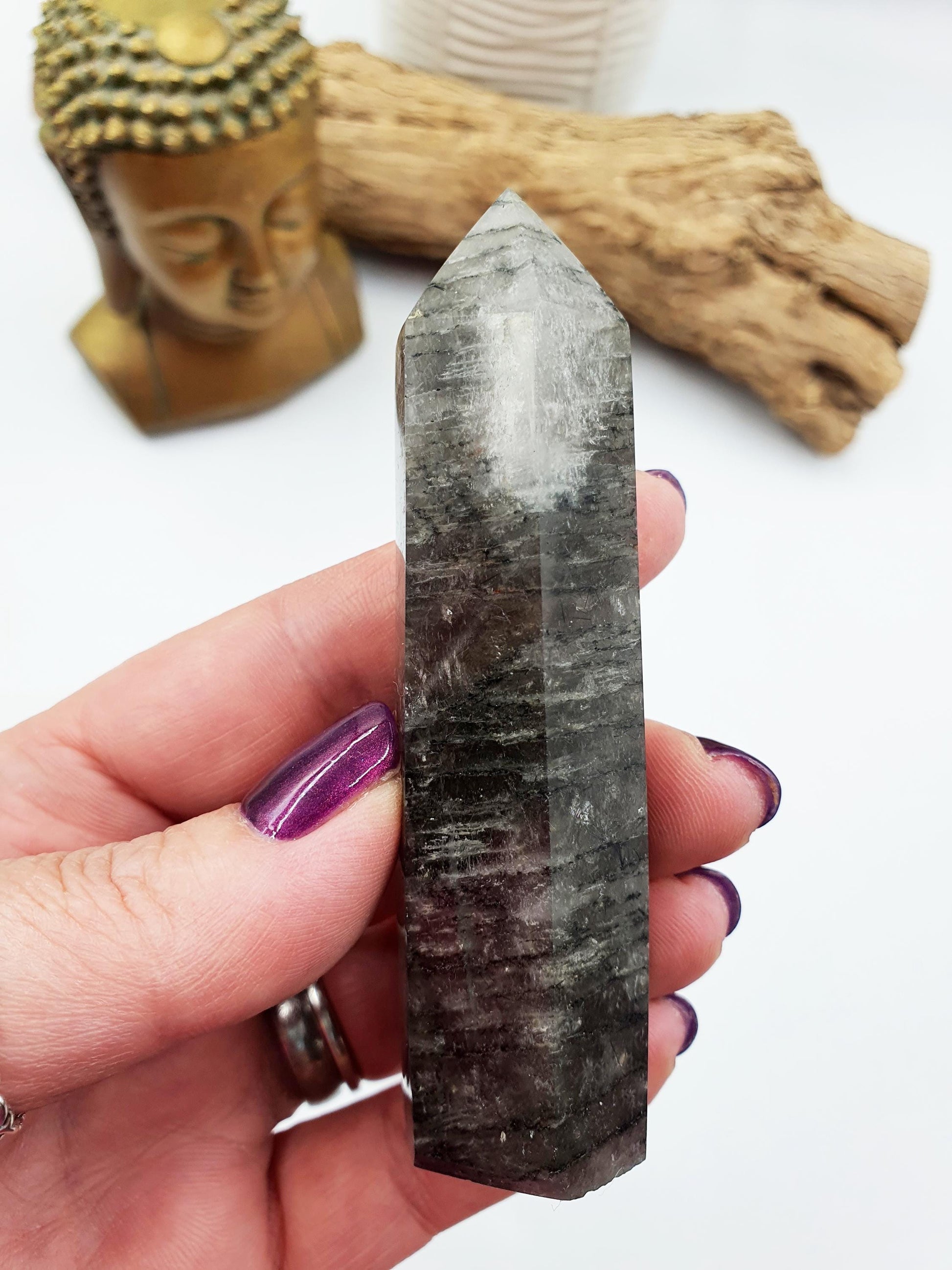 Thousand Layers (Lodolite) Tower with rainbows - Thoudand Layers (Lodolite) Point