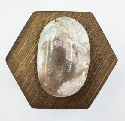 Green Flower Agate Palm