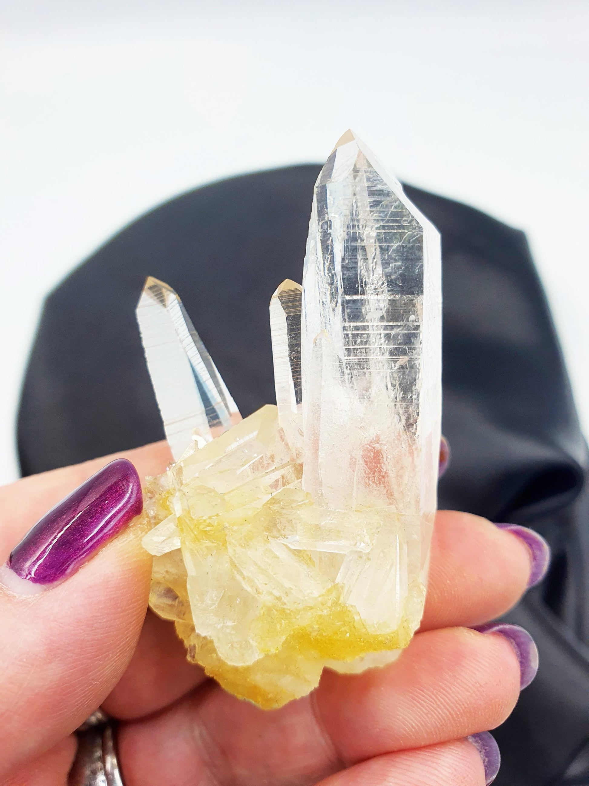High Grade Lemurian Quartz Cluster