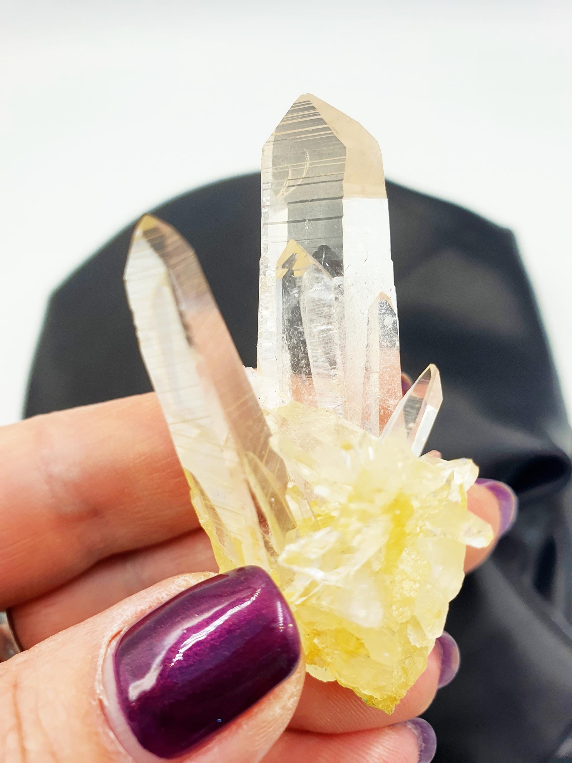 High Grade Lemurian Quartz Cluster