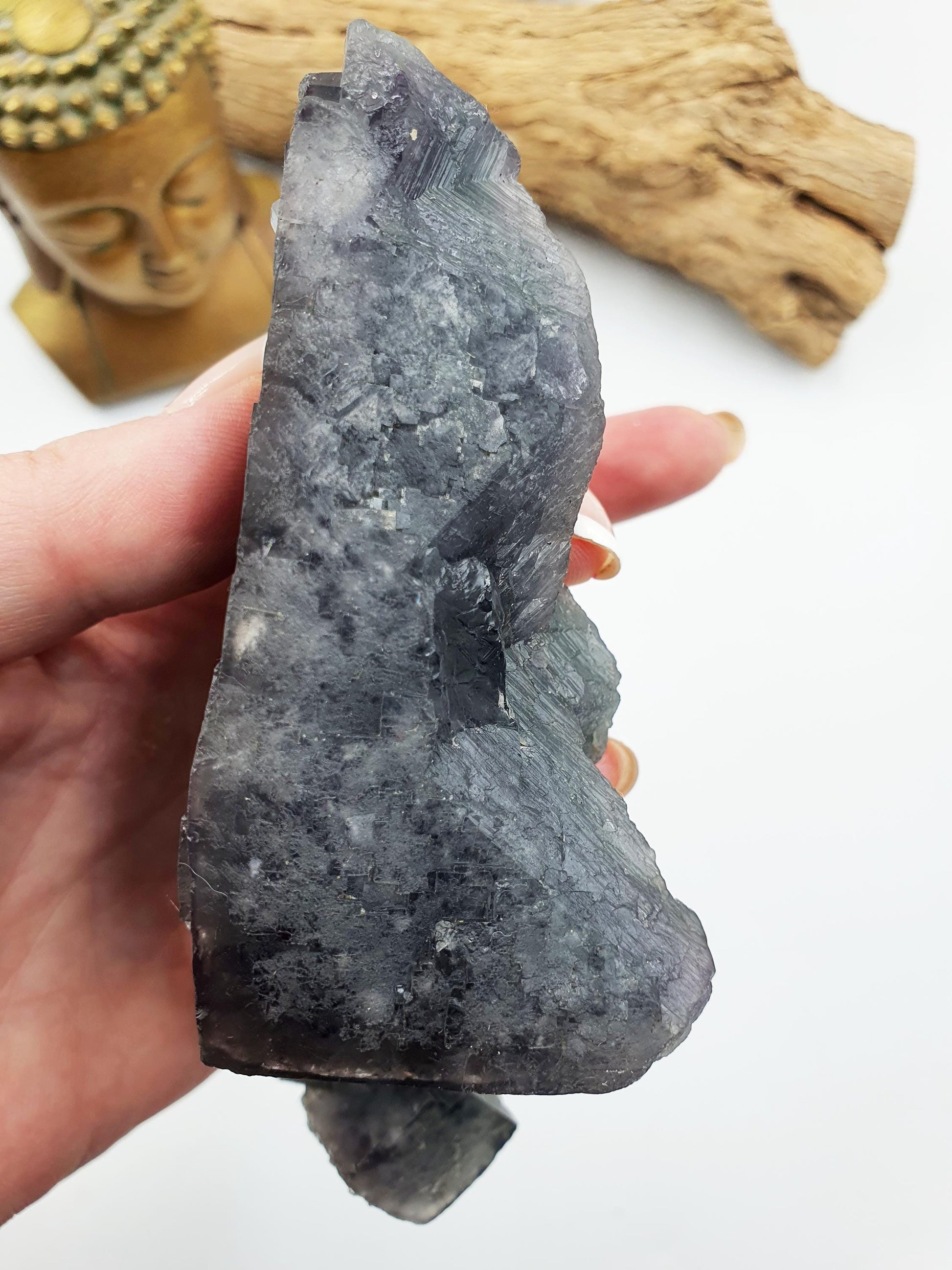 Raw Drusy Fluorite