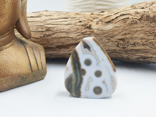 Orbicular Ocean Jasper Freeform