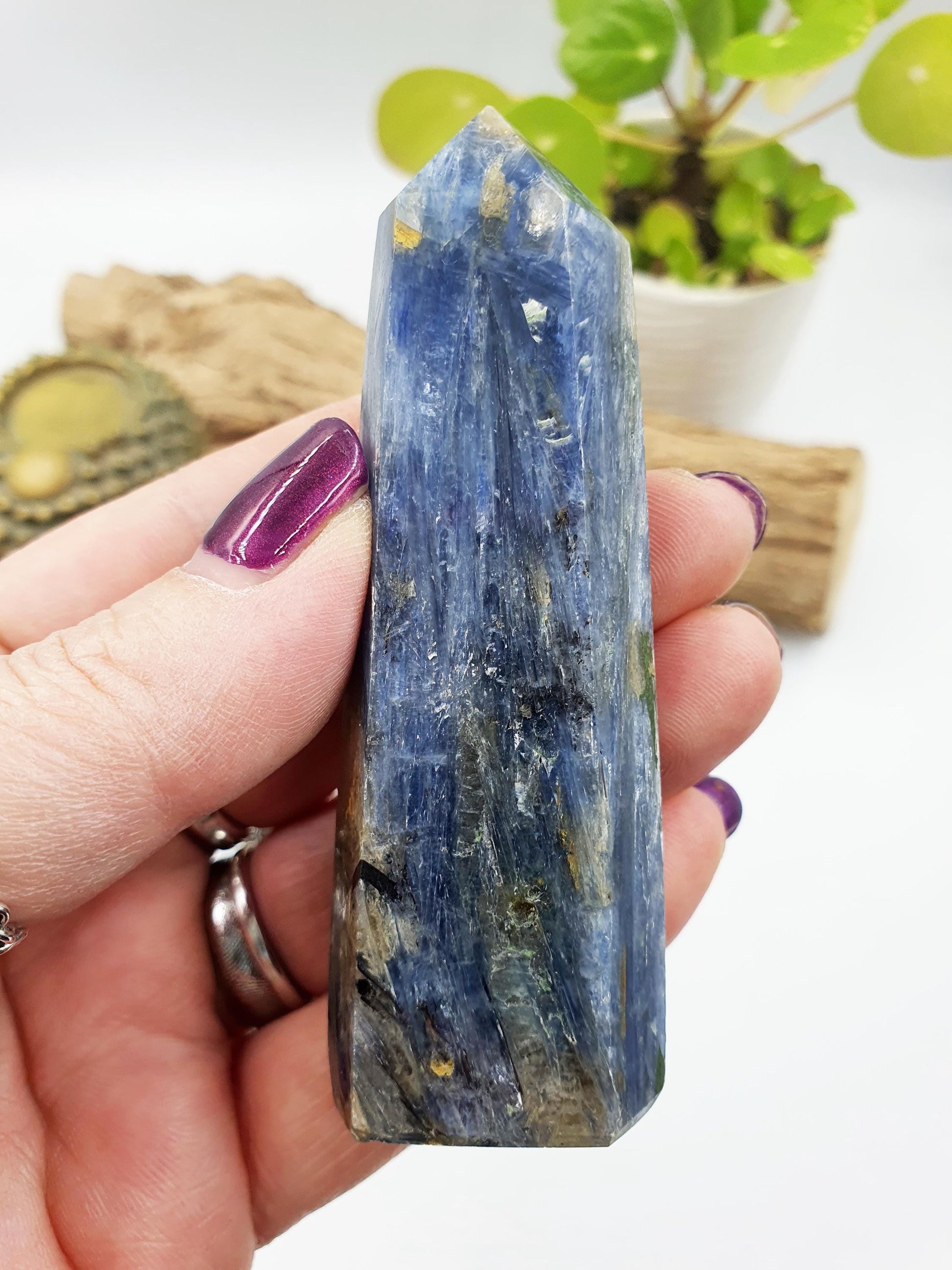 Natural Kyanite Tower