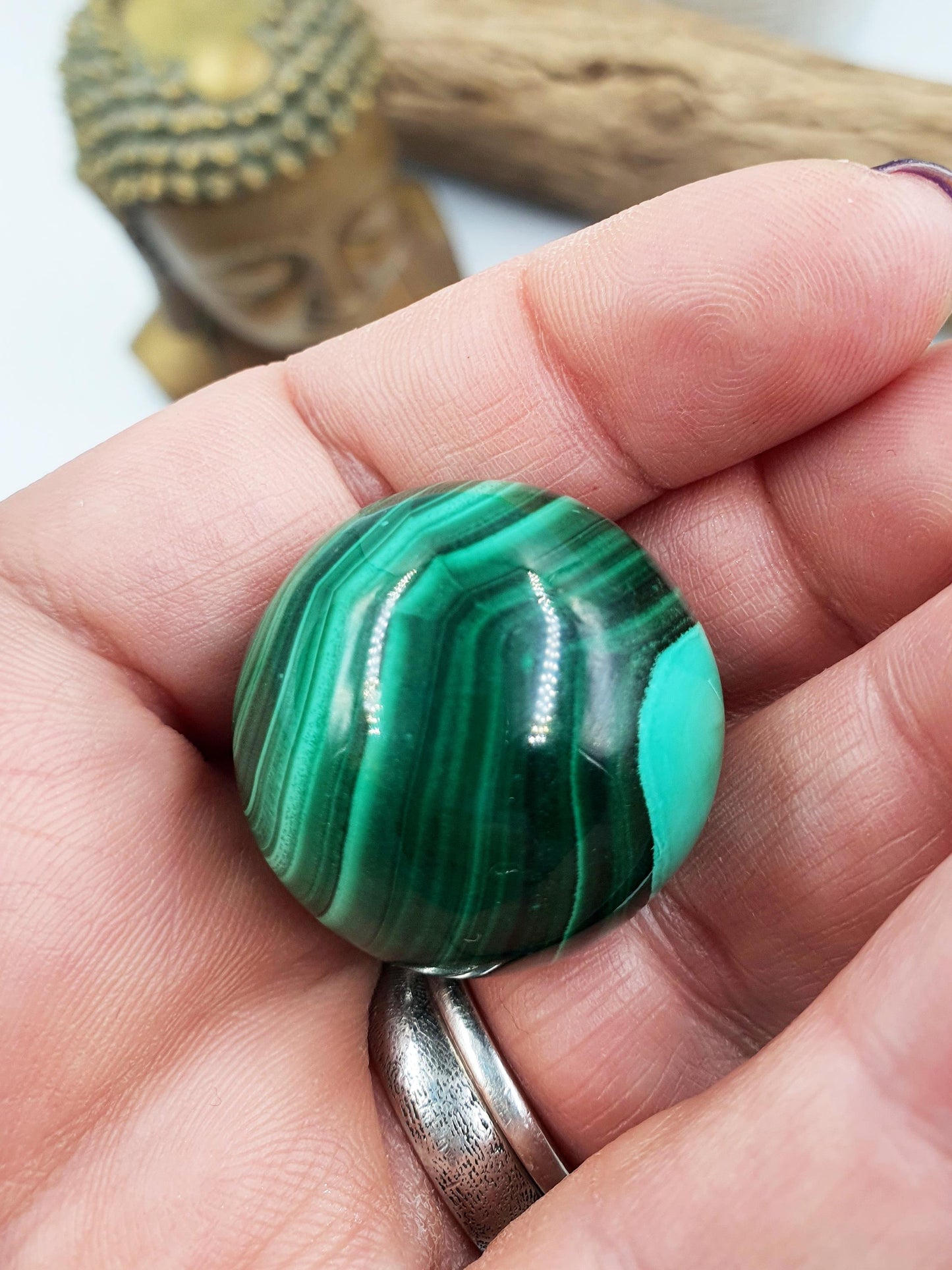 Little Malachite Sphere