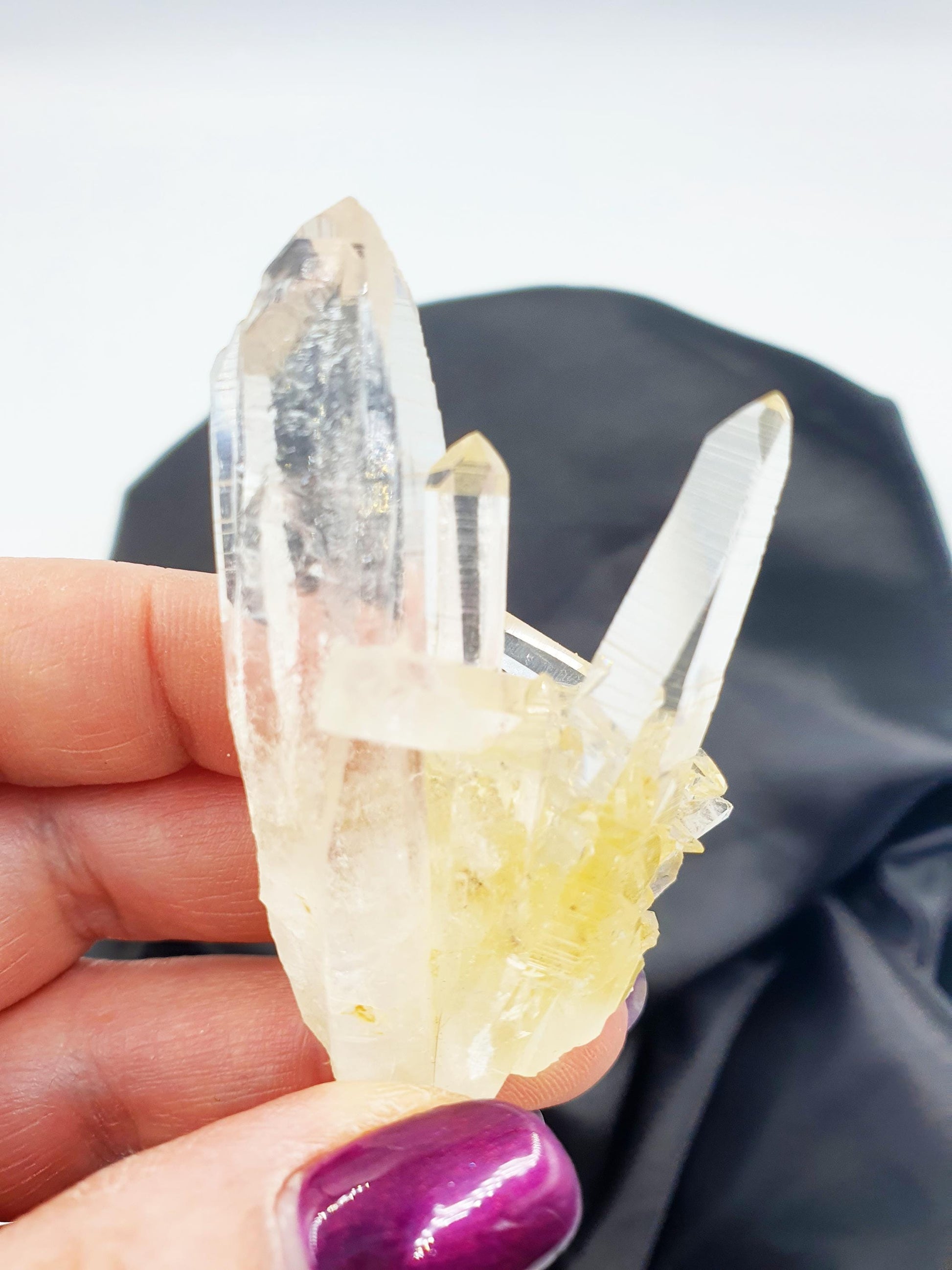 High Grade Lemurian Quartz Cluster