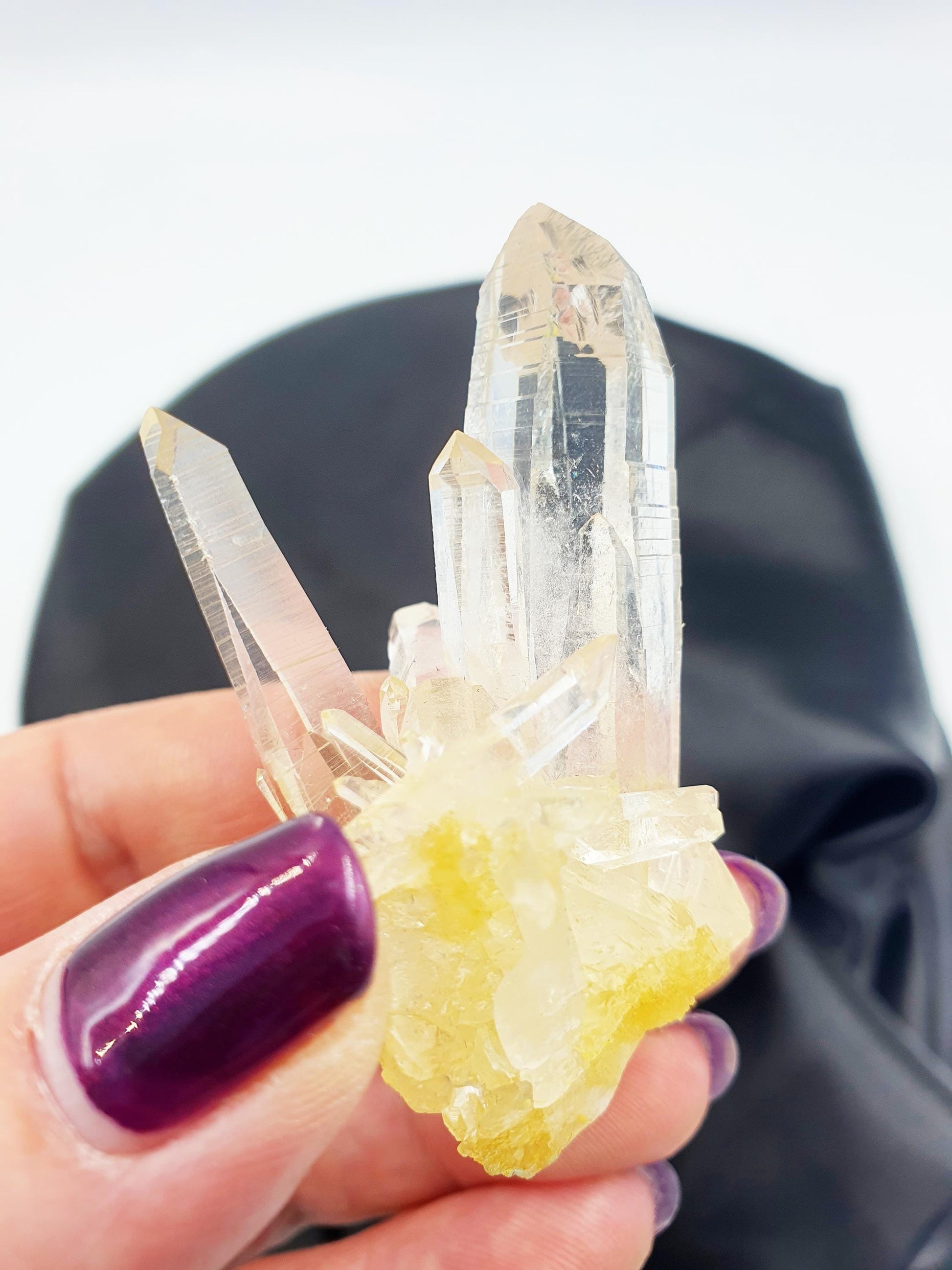High Grade Lemurian Quartz Cluster