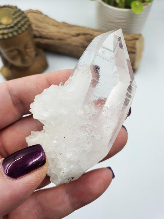 Lemurian Seed Quartz Cluster Point
