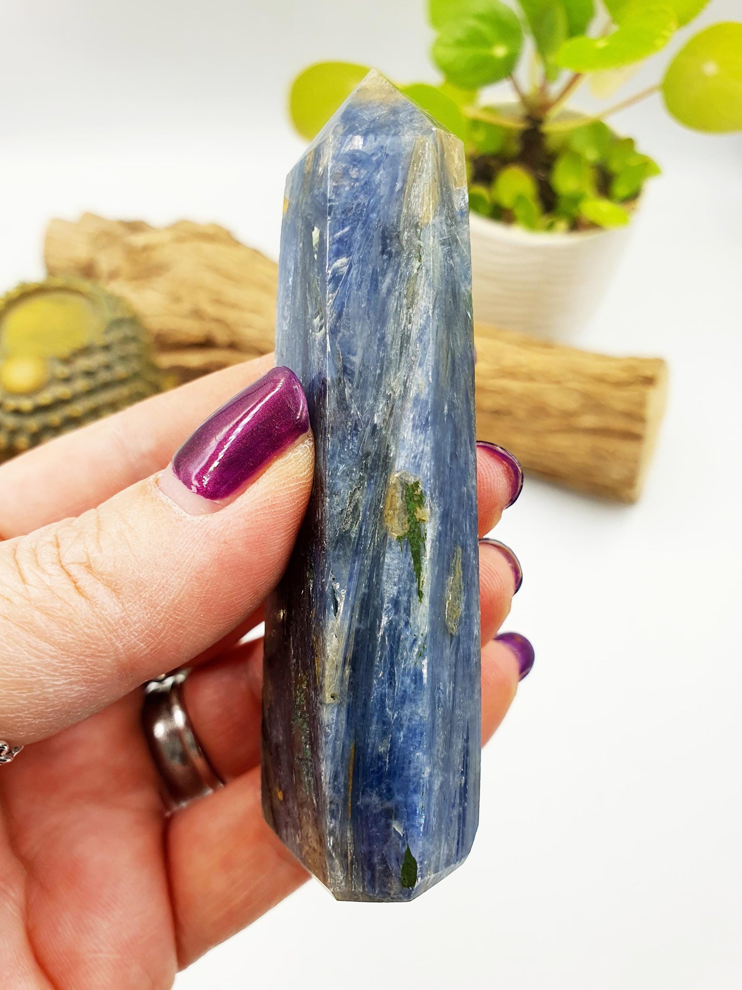 Natural Kyanite Tower