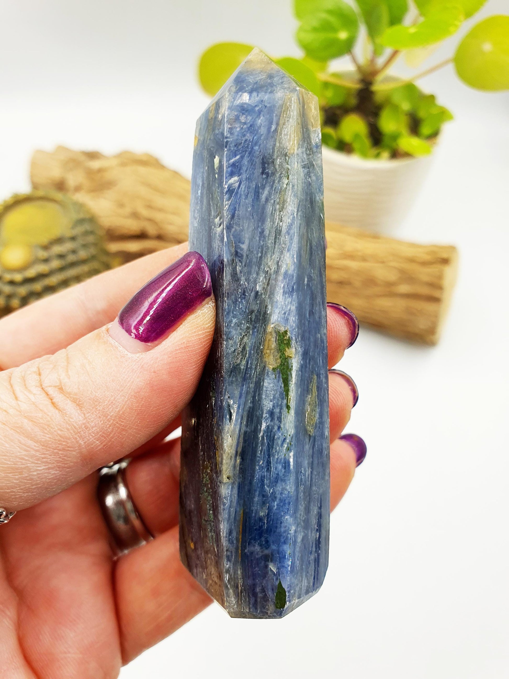 Natural Kyanite Tower