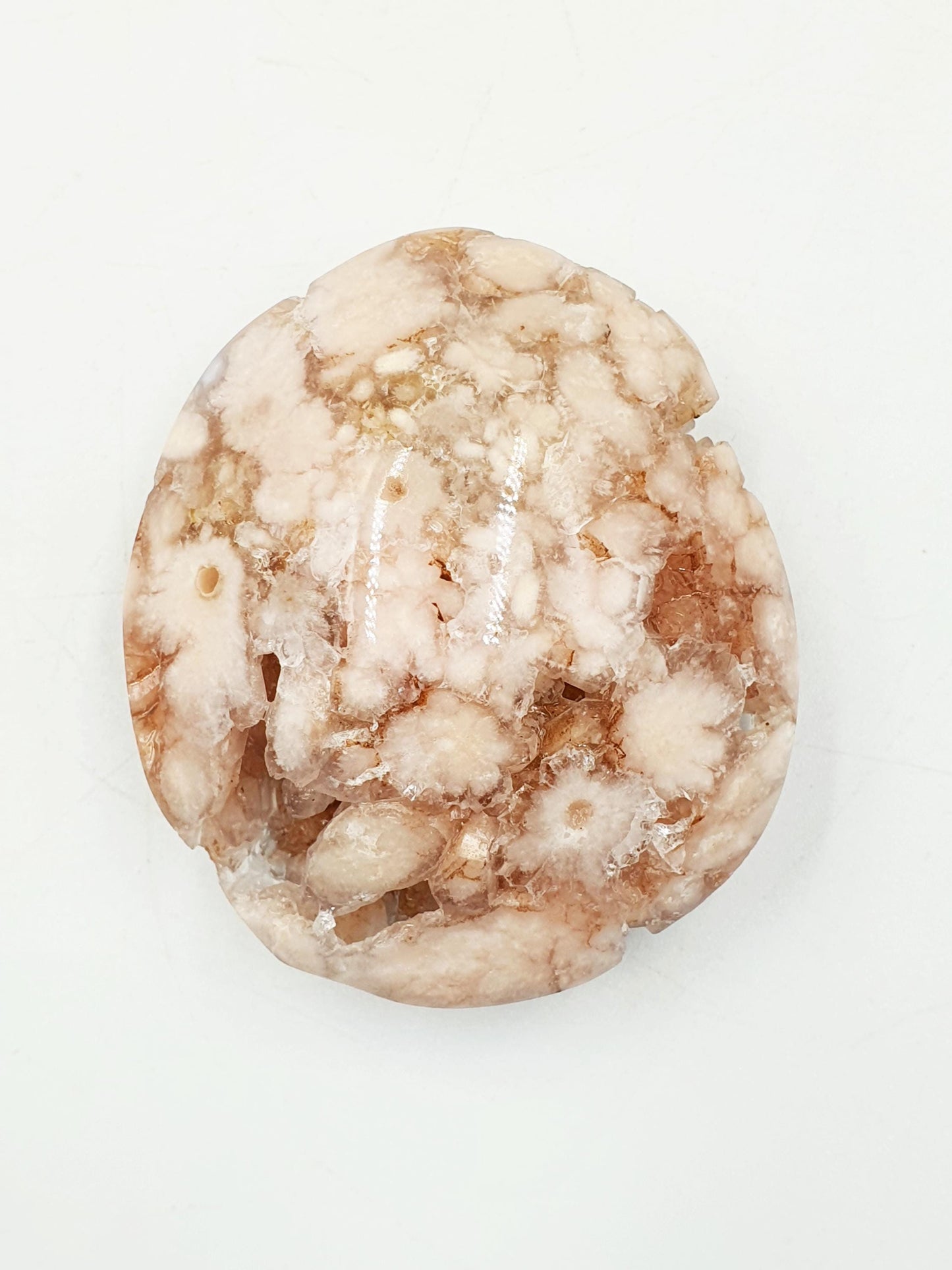 Large High Grade Pink Amethyst druzy Palm