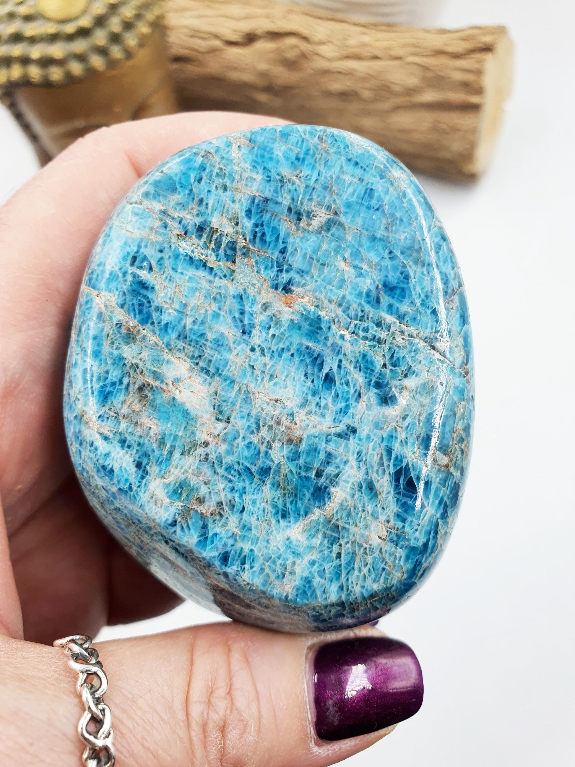 Blue Apatite Freeform