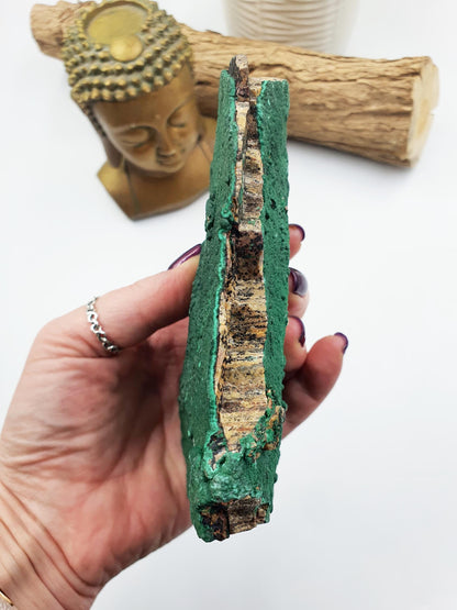 Botryoidal Crystalline Malachite