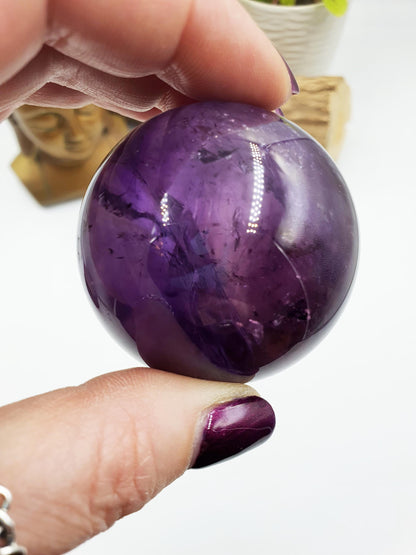A Grade Amethyst Sphere
