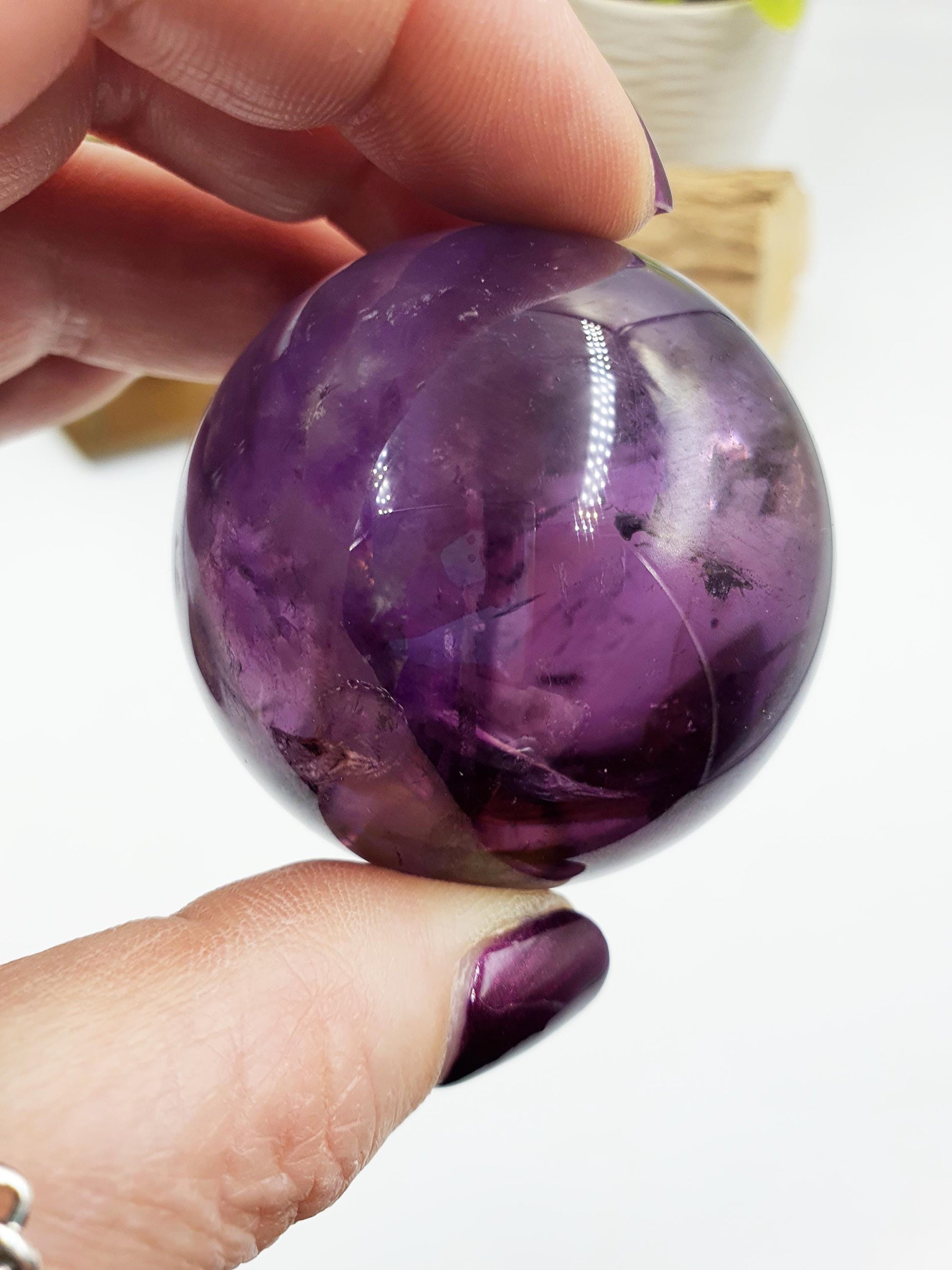 A Grade Amethyst Sphere