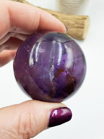 A Grade Amethyst Sphere