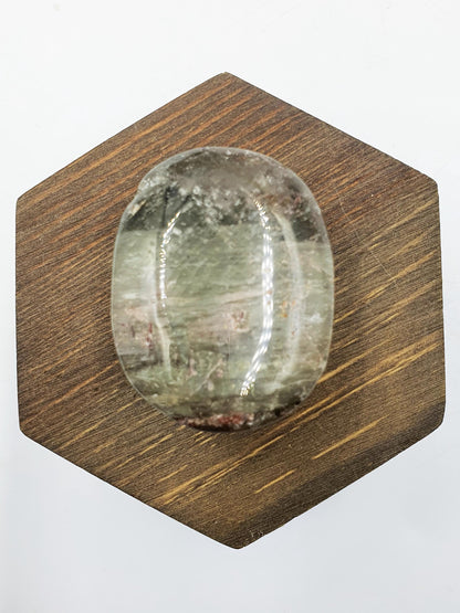 Garden Quartz Palm/Lodolite Quartz Palm Stone