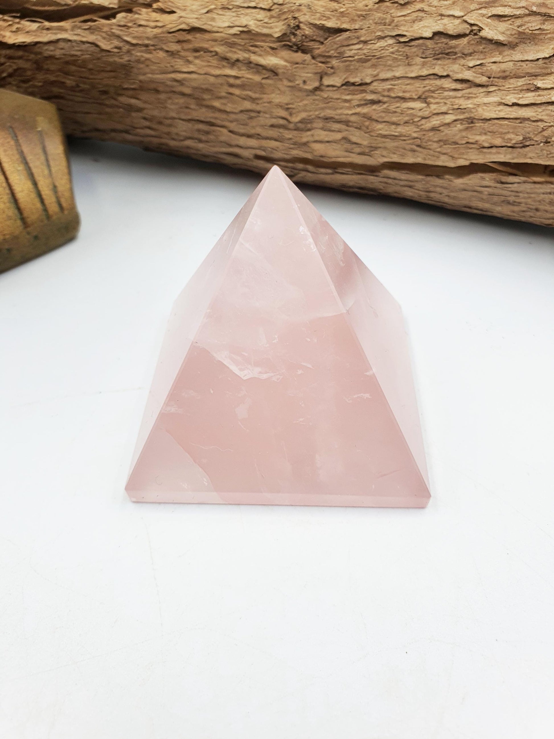 Rose Quartz Pyramid