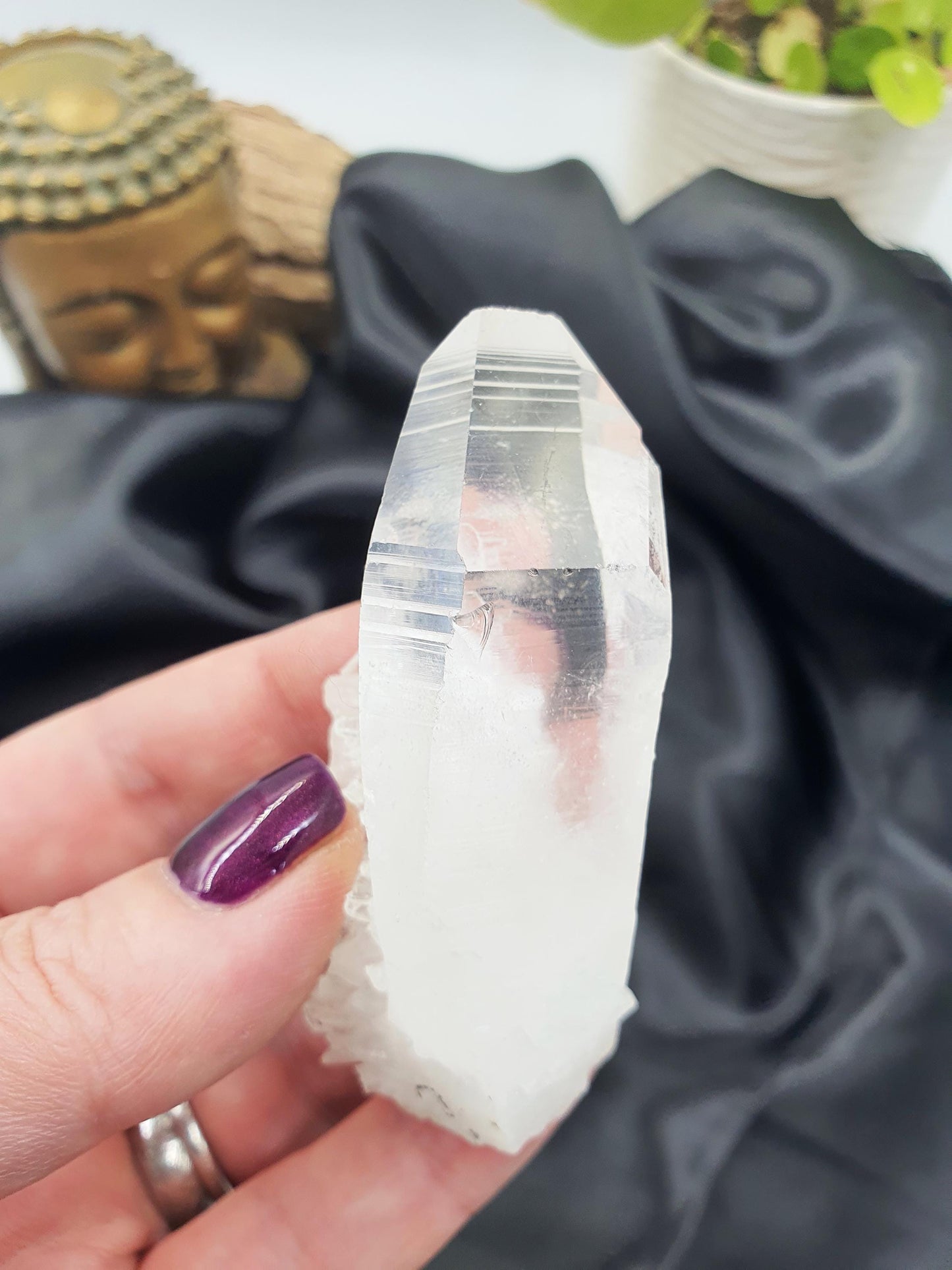 Lemurian Seed Quartz Cluster Point